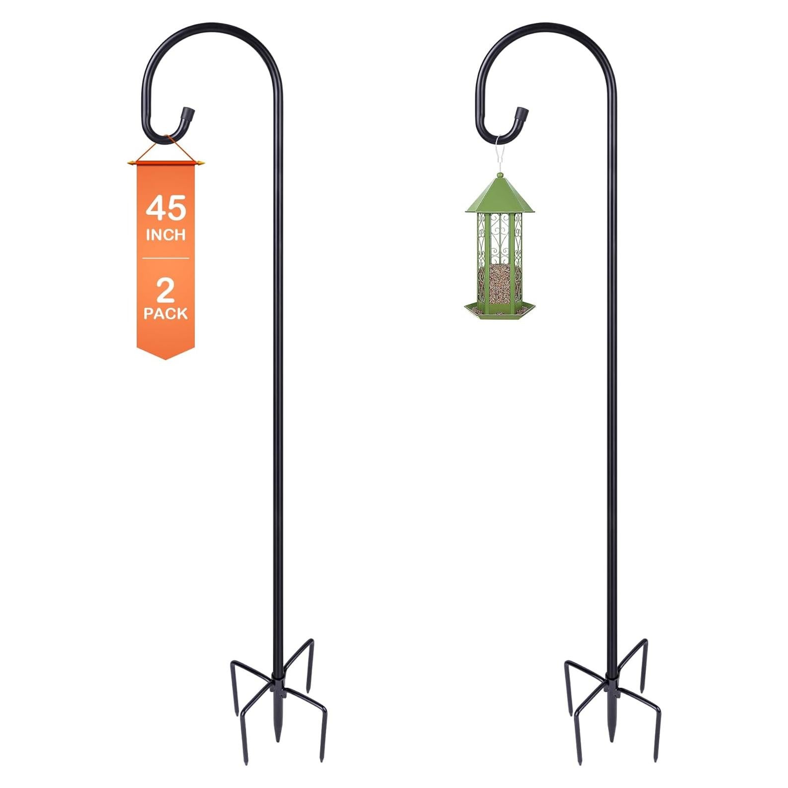 Gancho de Pastor Ottsuls 114 cm Ajustable para Jardín 2 Pzas