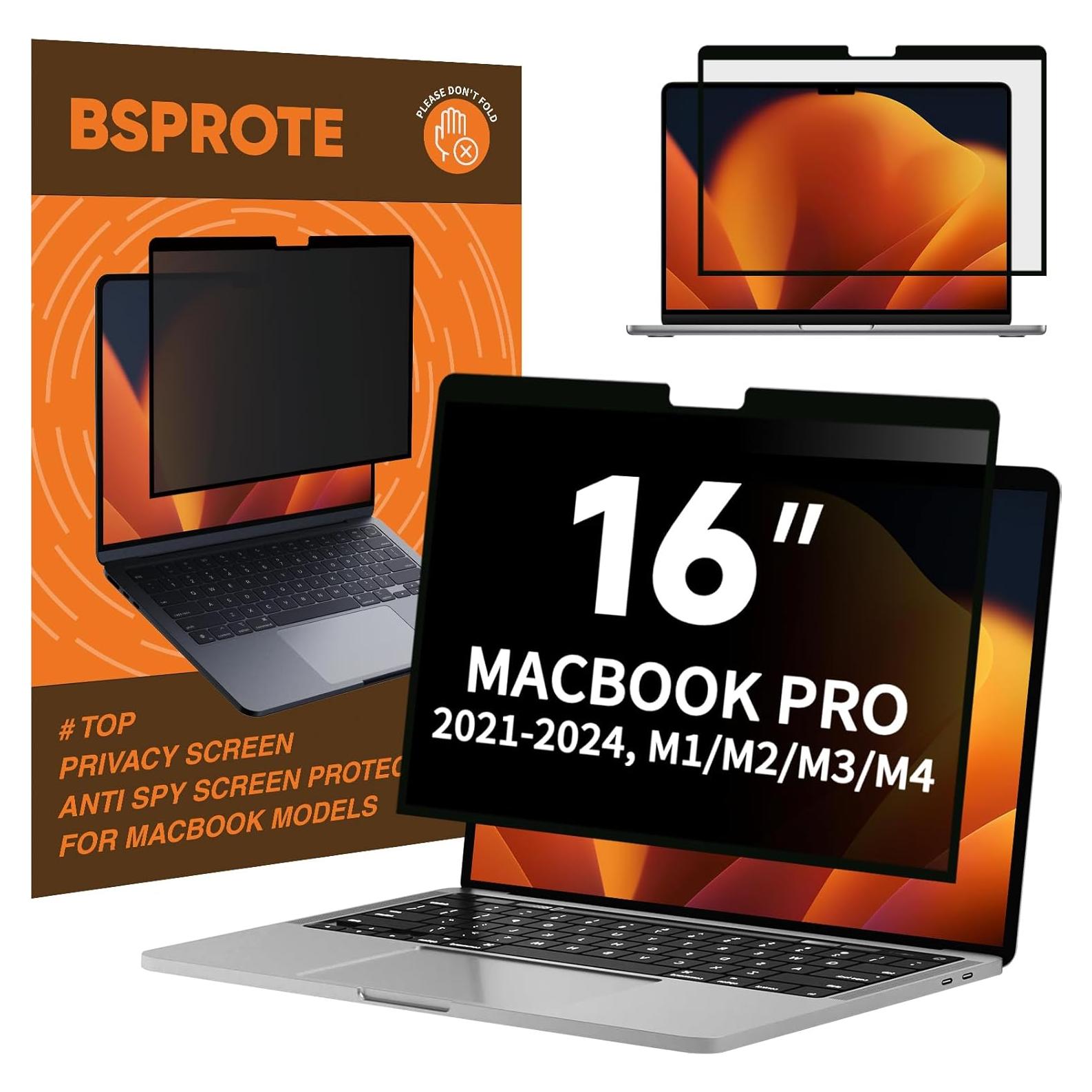 Pantalla de Privacidad BSPROTE para MacBook Pro 16" 2021-2024
