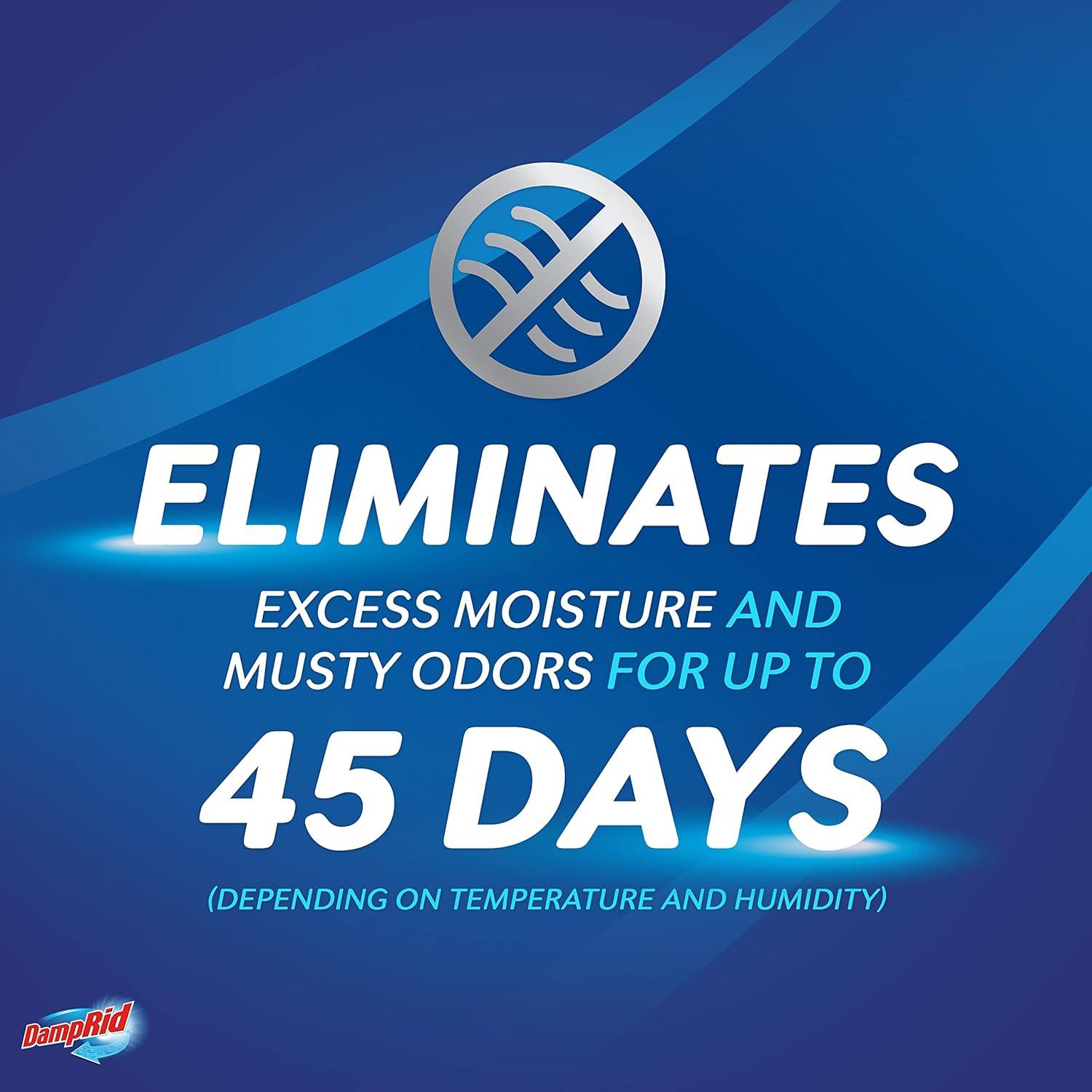 Bolsa de Recarga DampRid 1.19 kg, 4-Pack - Absorbentes de Humedad