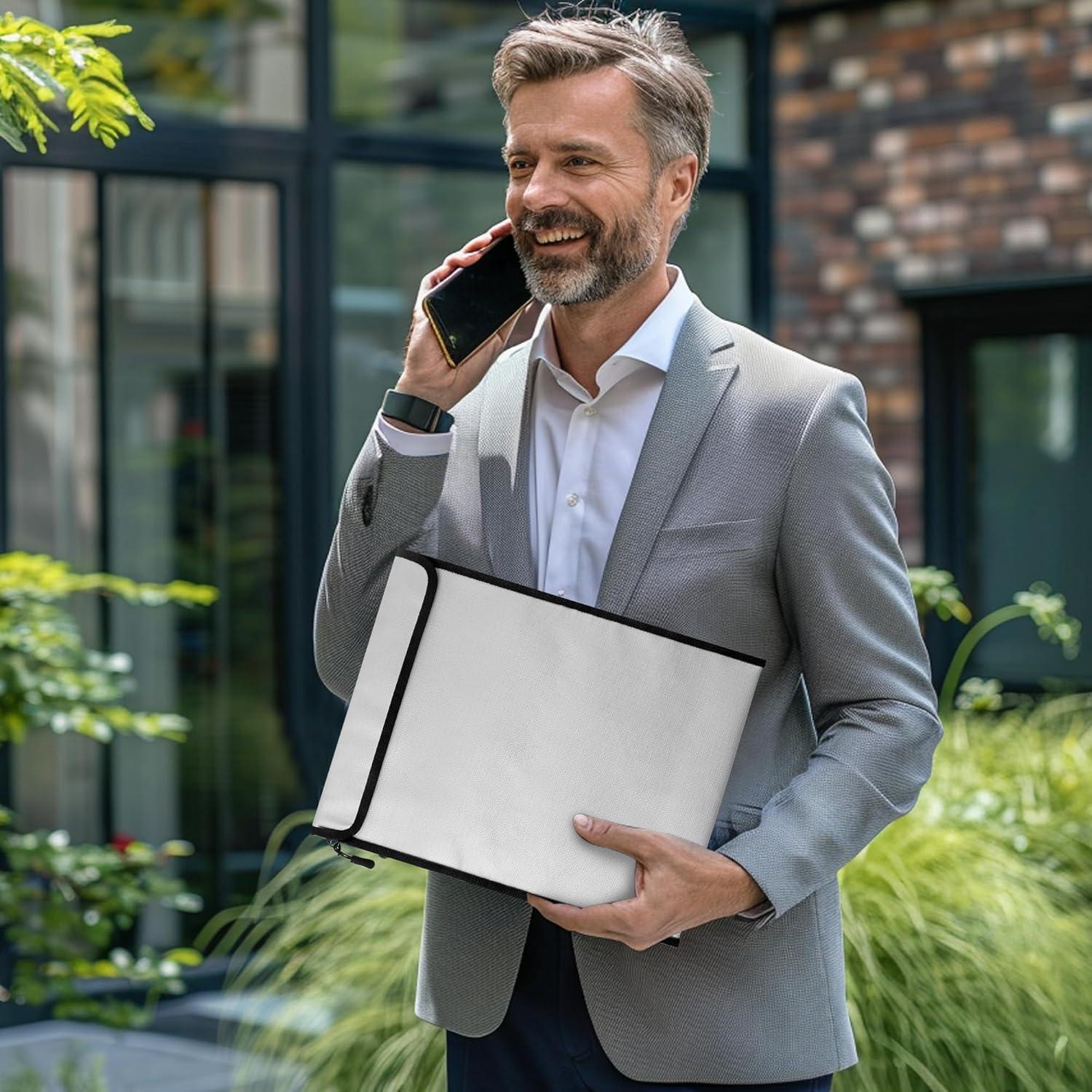 Bolsa de Documentos a Prueba de Fuego y Agua BDAFRYY 3 Pcs