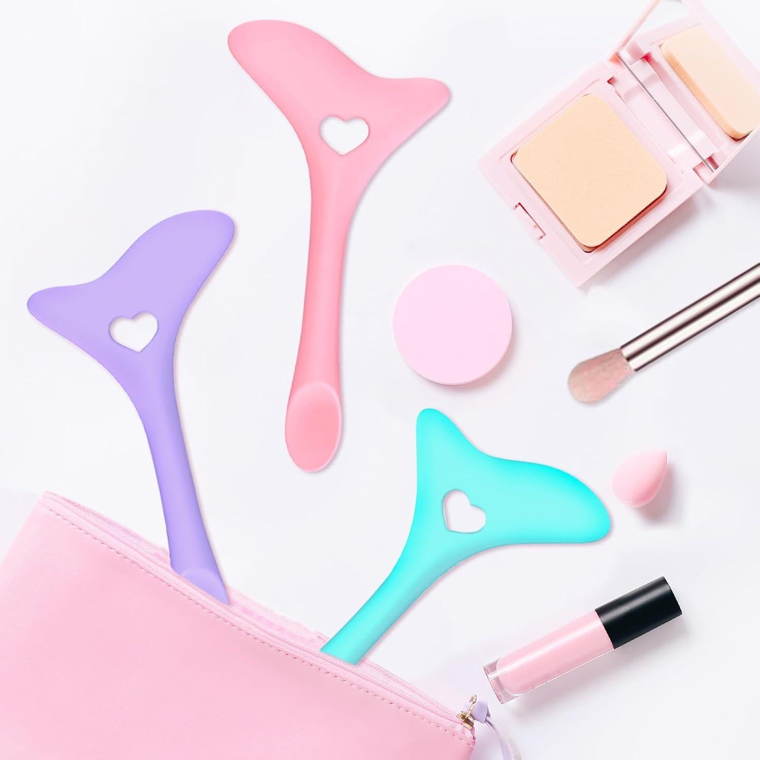 Set de 3 Plantillas de Delineador IDDFEVE - Silicona Multifuncional