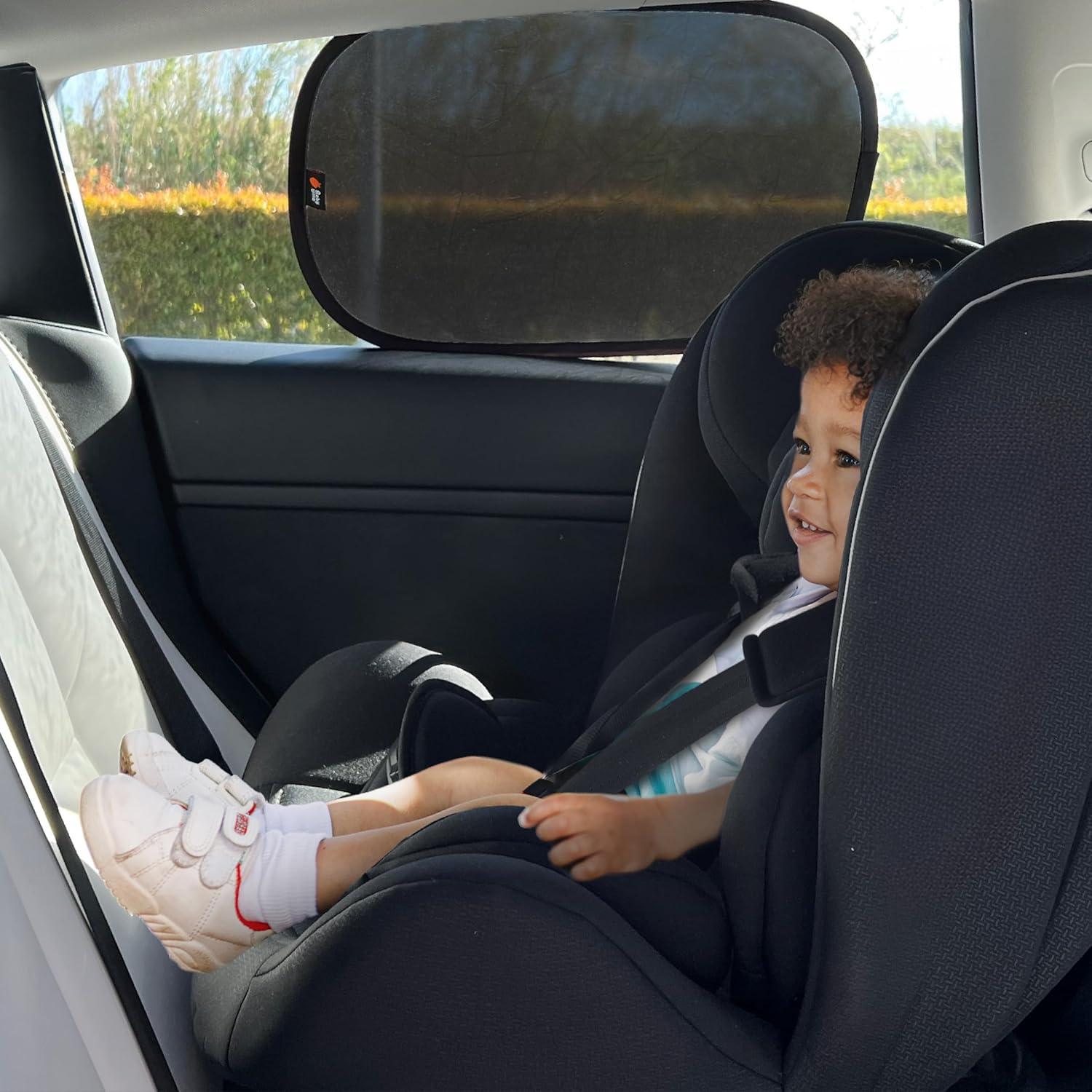 Sombrillas para Ventanas de Auto Baby Uma - 48x30 cm, UPF 50+