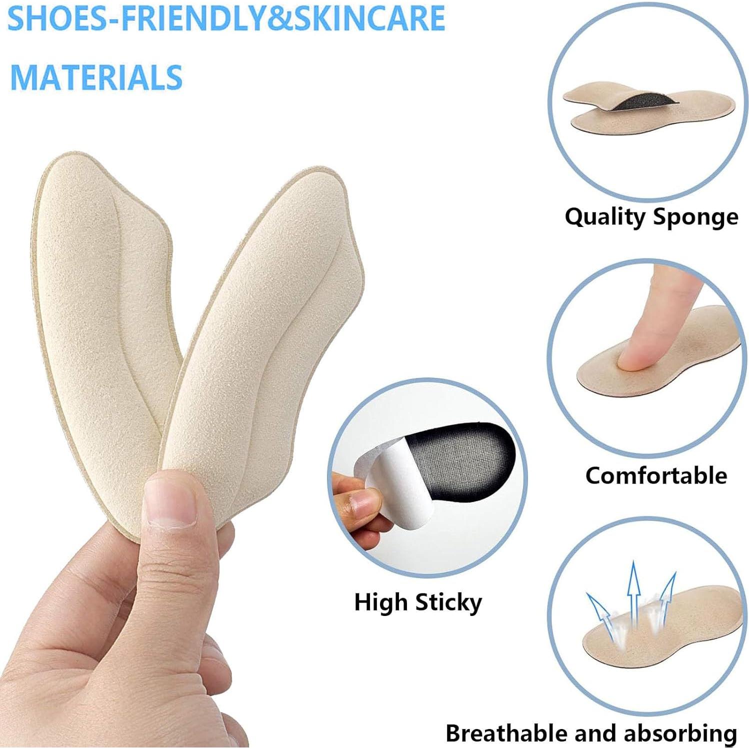 Protectores de Talón DOMEJO Beige 4 Pares Autoadhesivos