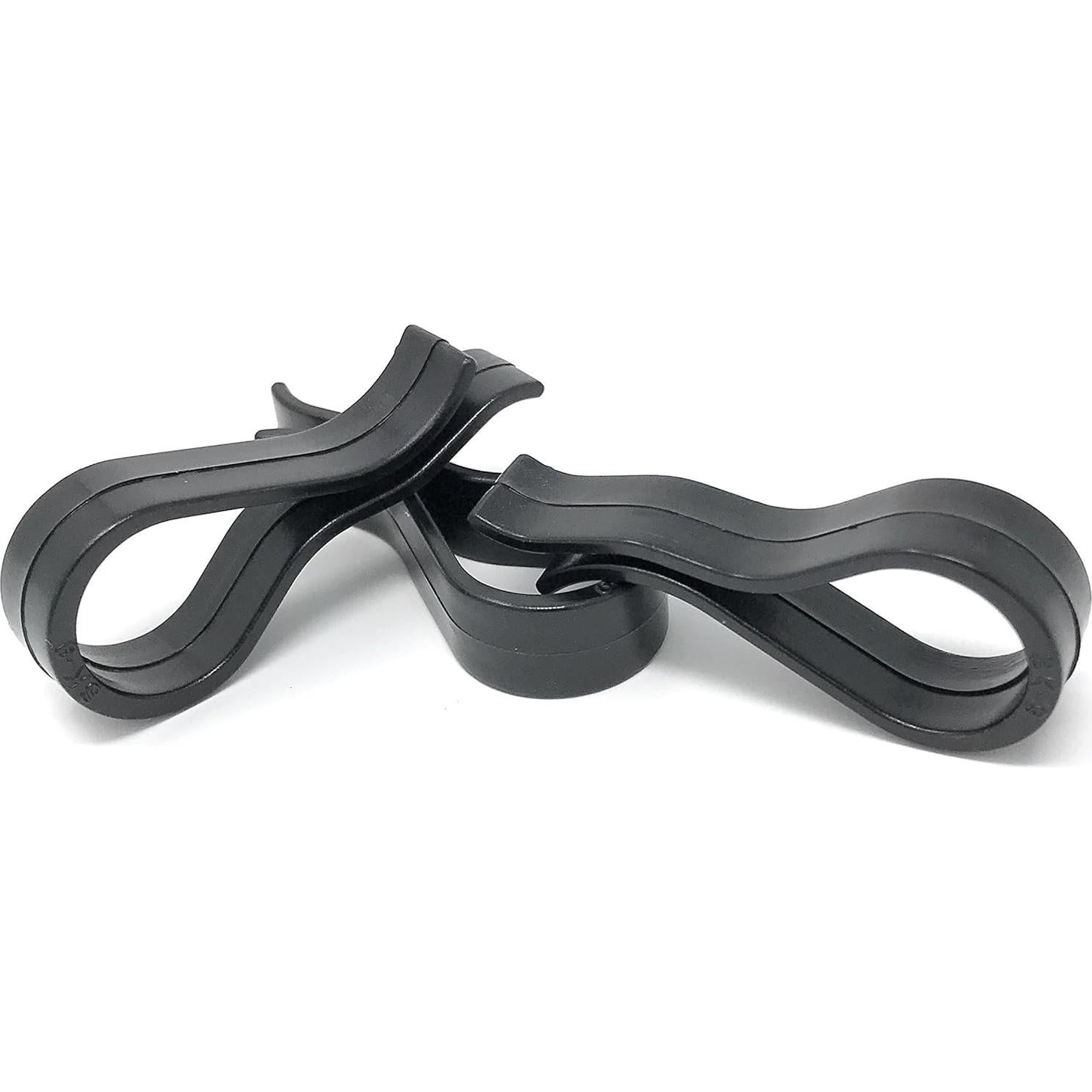 Clip de Soporte NiftyPlaza para Ropa - 100 Piezas Negras