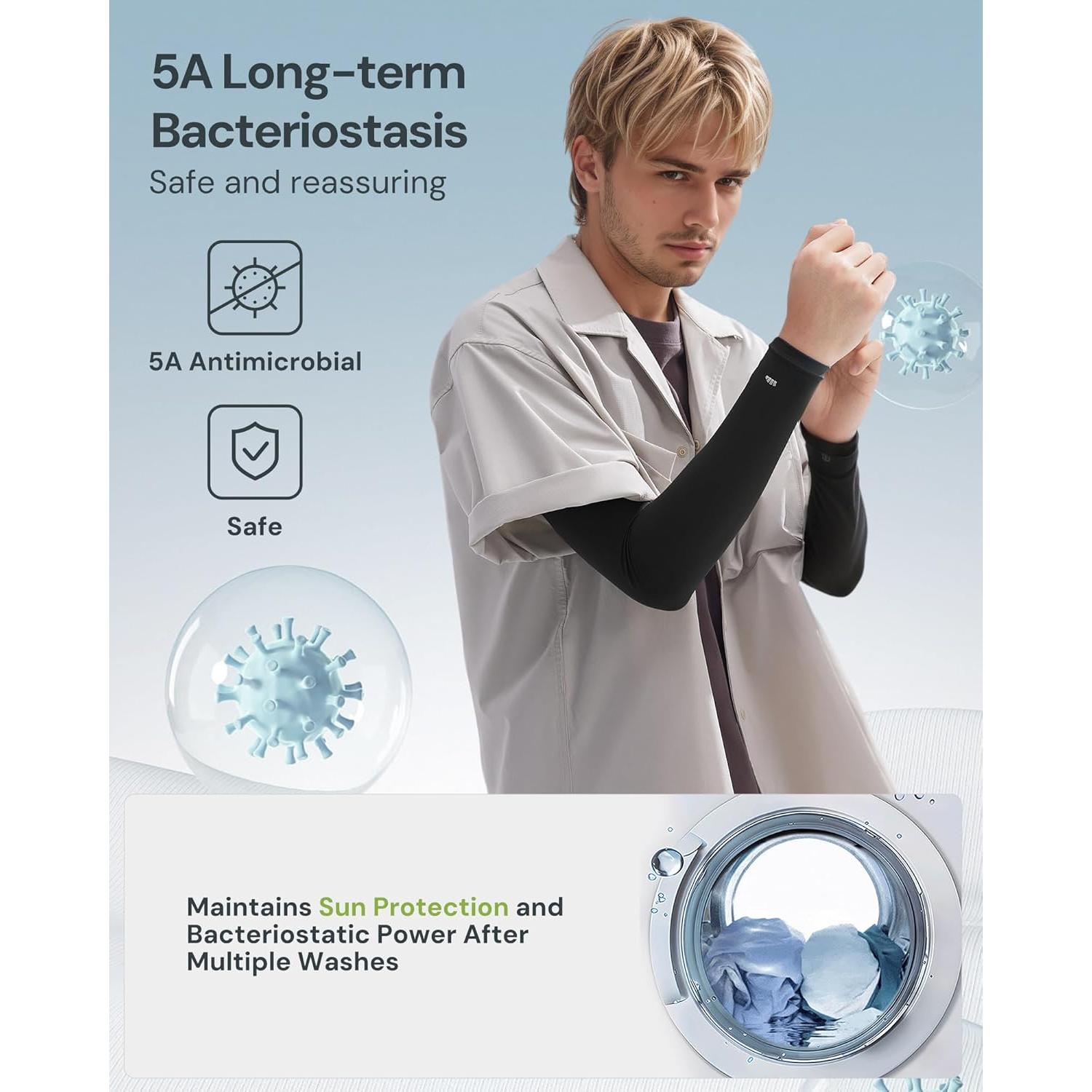 Manguitos Beneunder UPF 50+ Compresión Unisex Protección UV