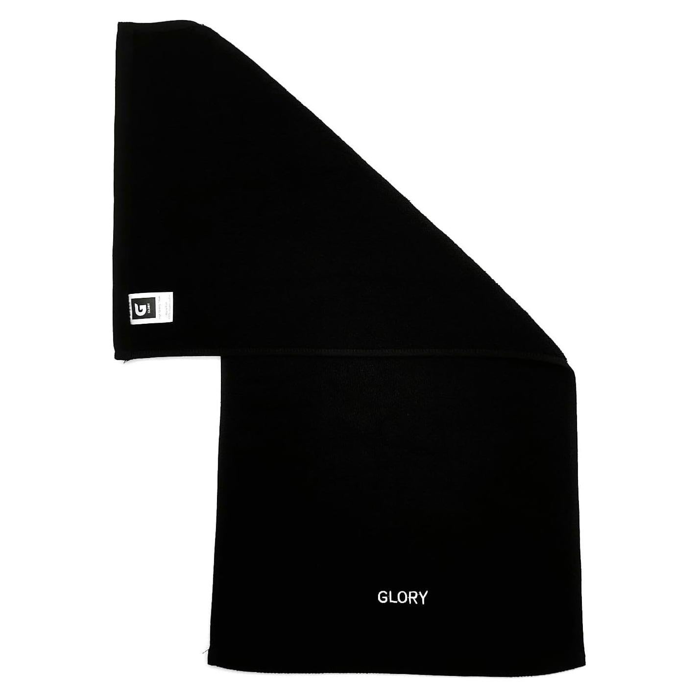 Toalla de Gimnasio Genérica 100% Algodón Orgánico 75x35cm Negra