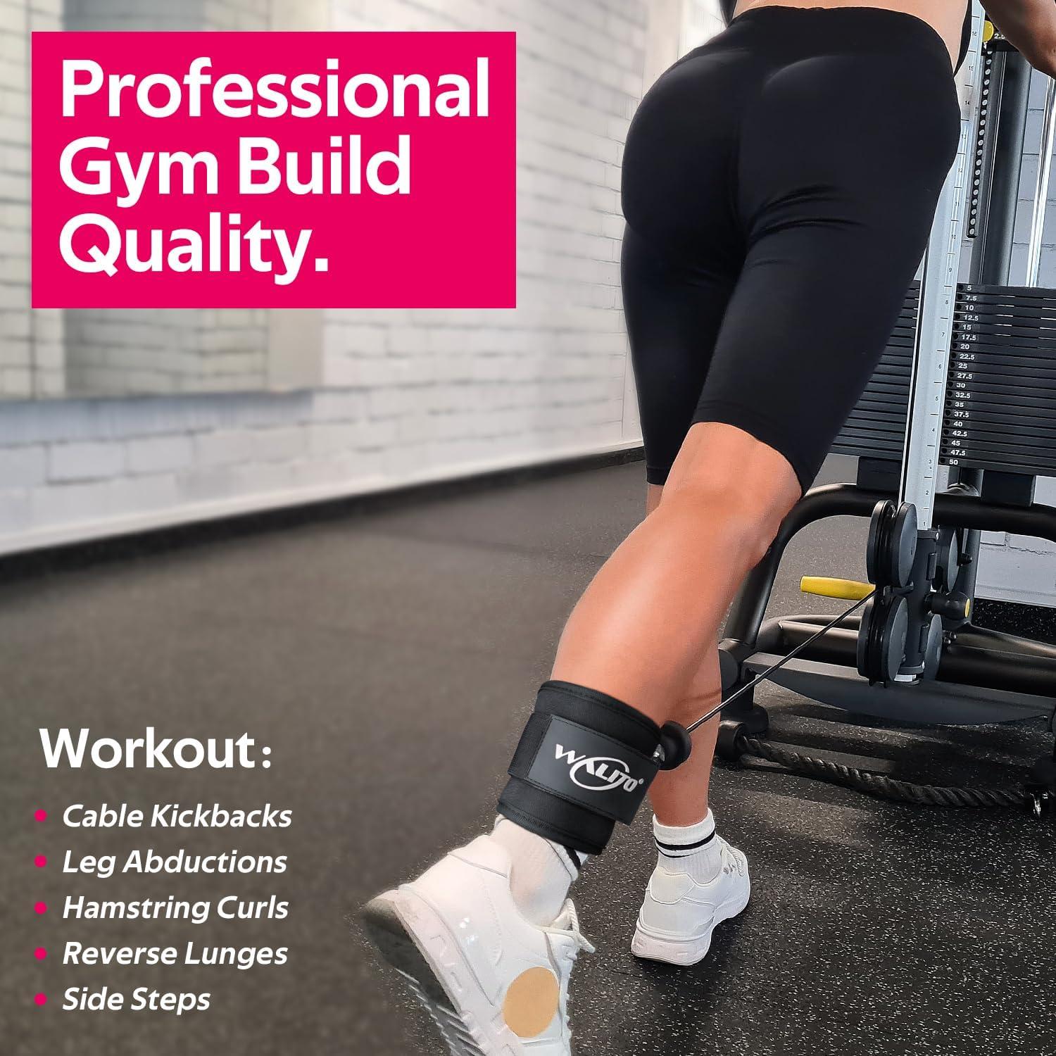 Bandas de Resistencia para Tobillos WALITO - 3 Niveles 10/20/30 lbs