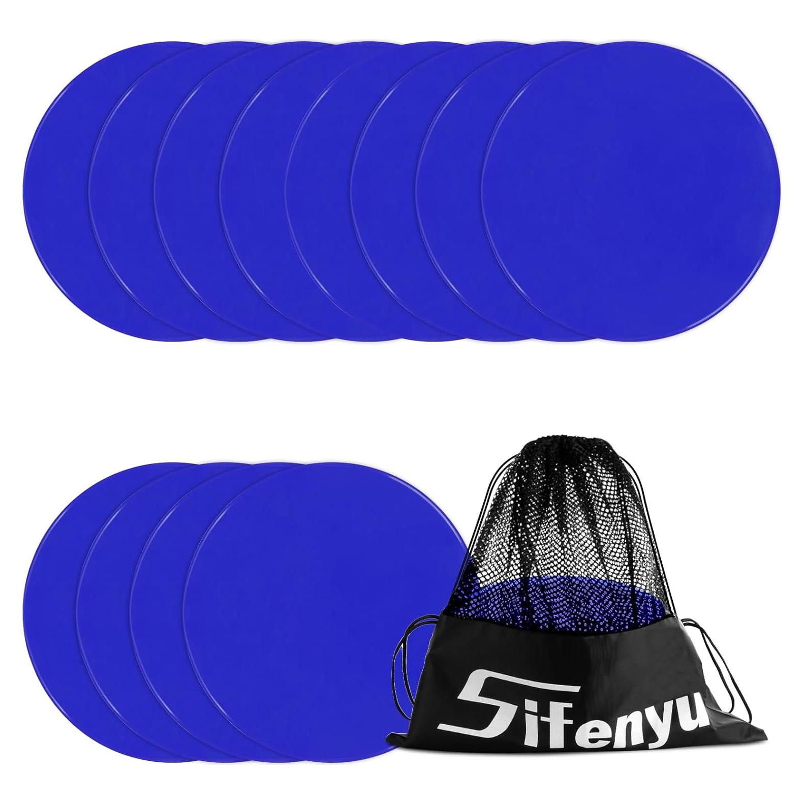 Marcadores de Agilidad SIFENYU 12pcs 22.86cm Antideslizantes