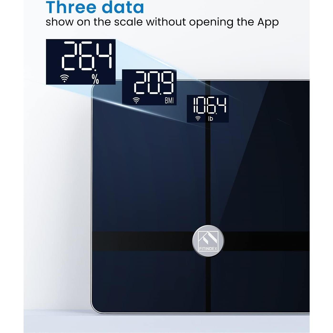 Báscula Inteligente FITINDEX Wi-Fi y Bluetooth 13 Análisis