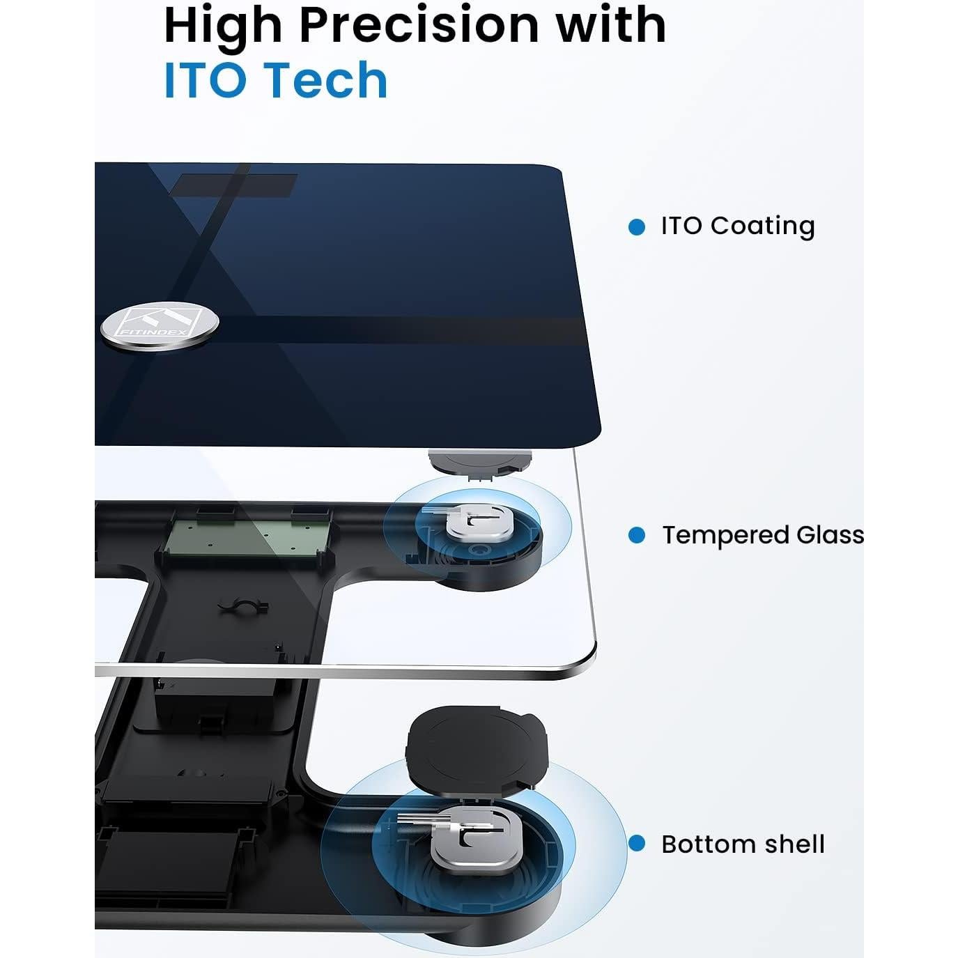 Báscula Inteligente FITINDEX Wi-Fi y Bluetooth 13 Análisis
