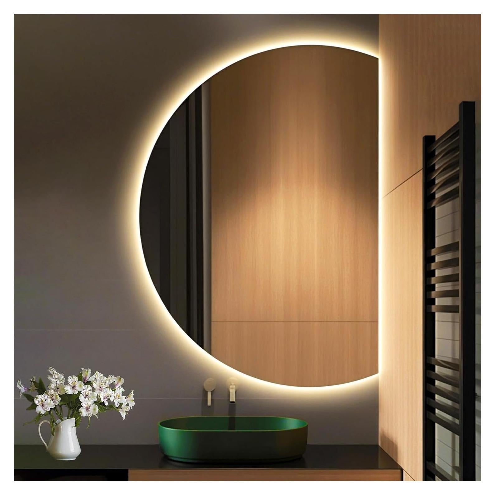 Espejo de Baño Inteligente JTZEA 89x61cm LED Anti-vaho