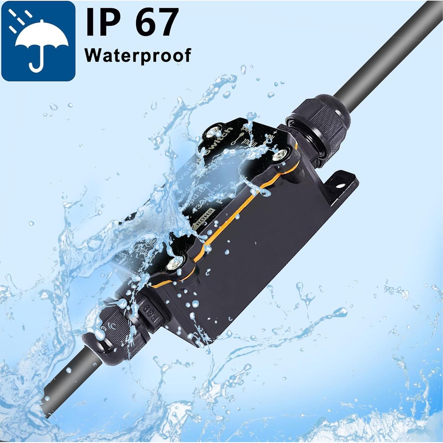 Interruptor Remoto Inalámbrico 12V-48V Shenzhenshiyoulanteerkeji IP67