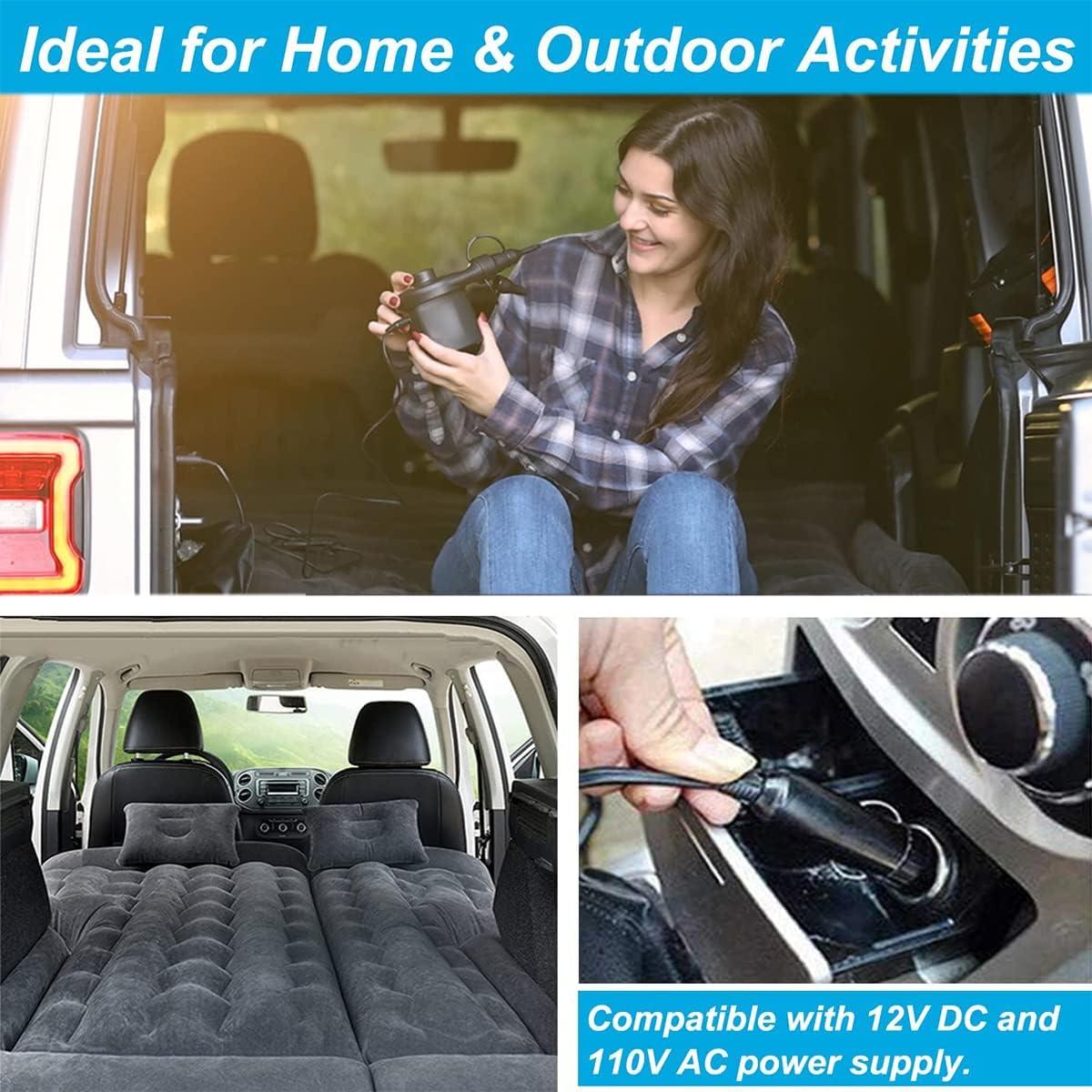 Bomba de Aire Eléctrica Sweet Alice 110V/12V Portátil 0.43kg