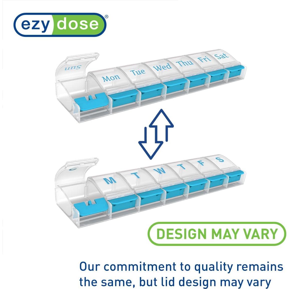 Organizador de Pastillas Semanal Ezy Dose XL AM/PM 7 Días