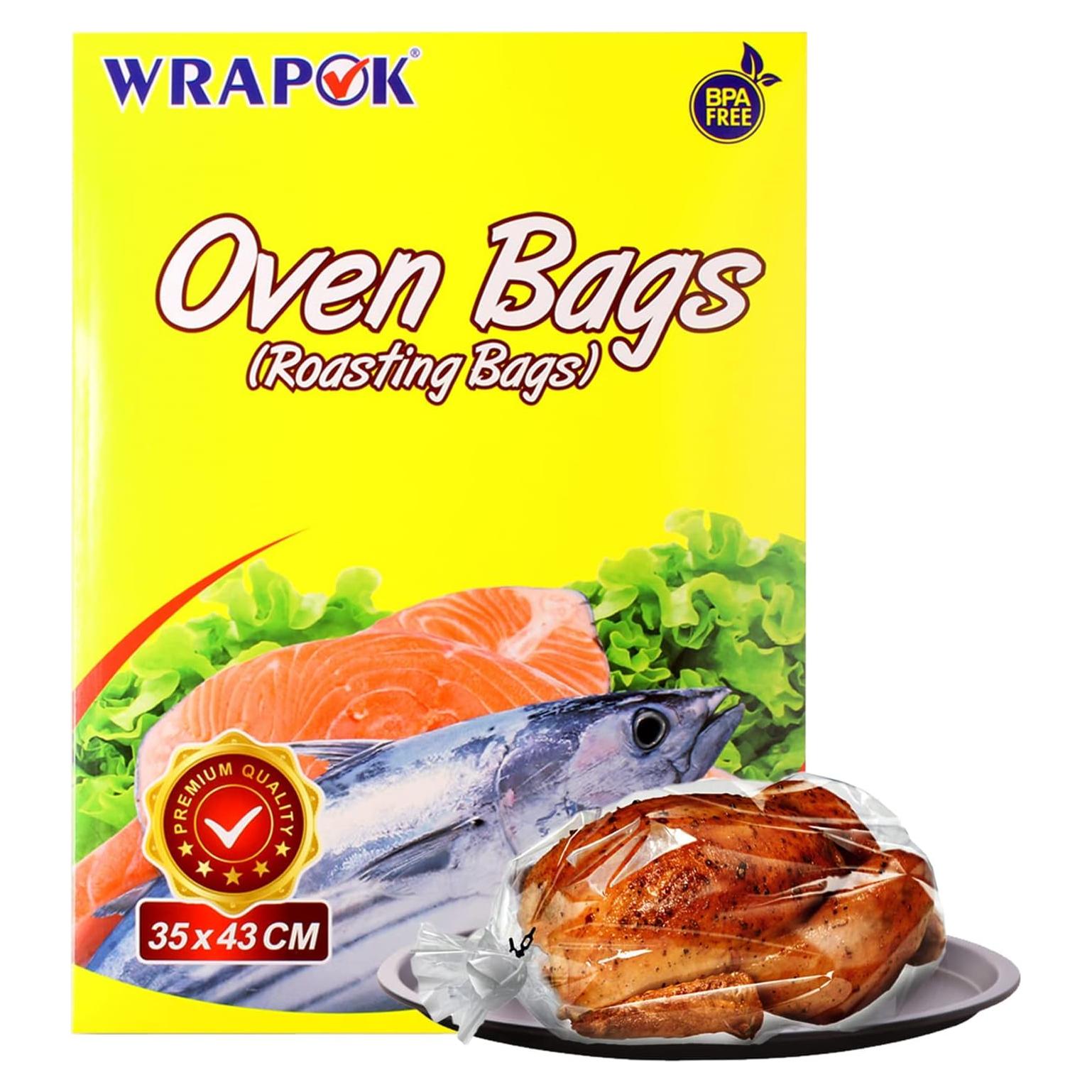 Bolsas de Cocina para Horno WRAPOK 35x43 cm - 5 Unidades