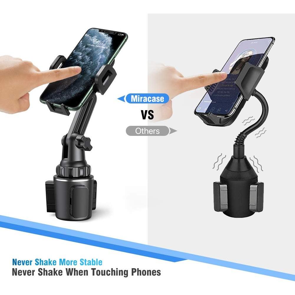 Soporte para Teléfono en Portavasos Miracase Ajustable 4-7"