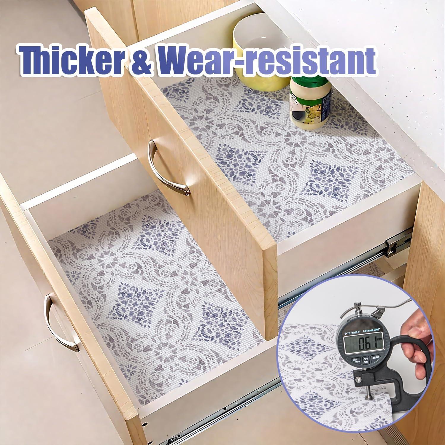 Forro de Estante Tatyanna Boho 30cm x 300cm Antideslizante