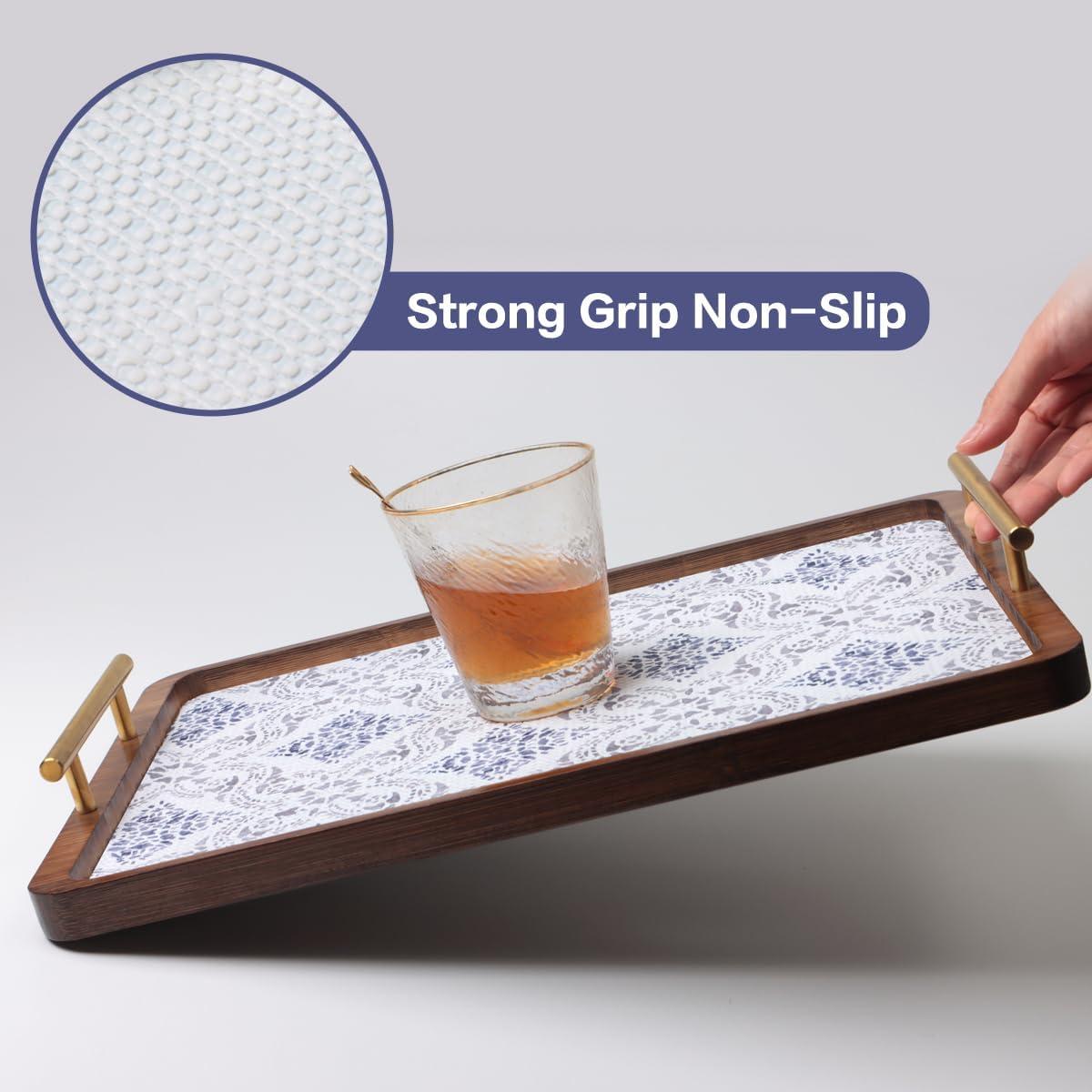 Forro de Estante Tatyanna Boho 30cm x 300cm Antideslizante