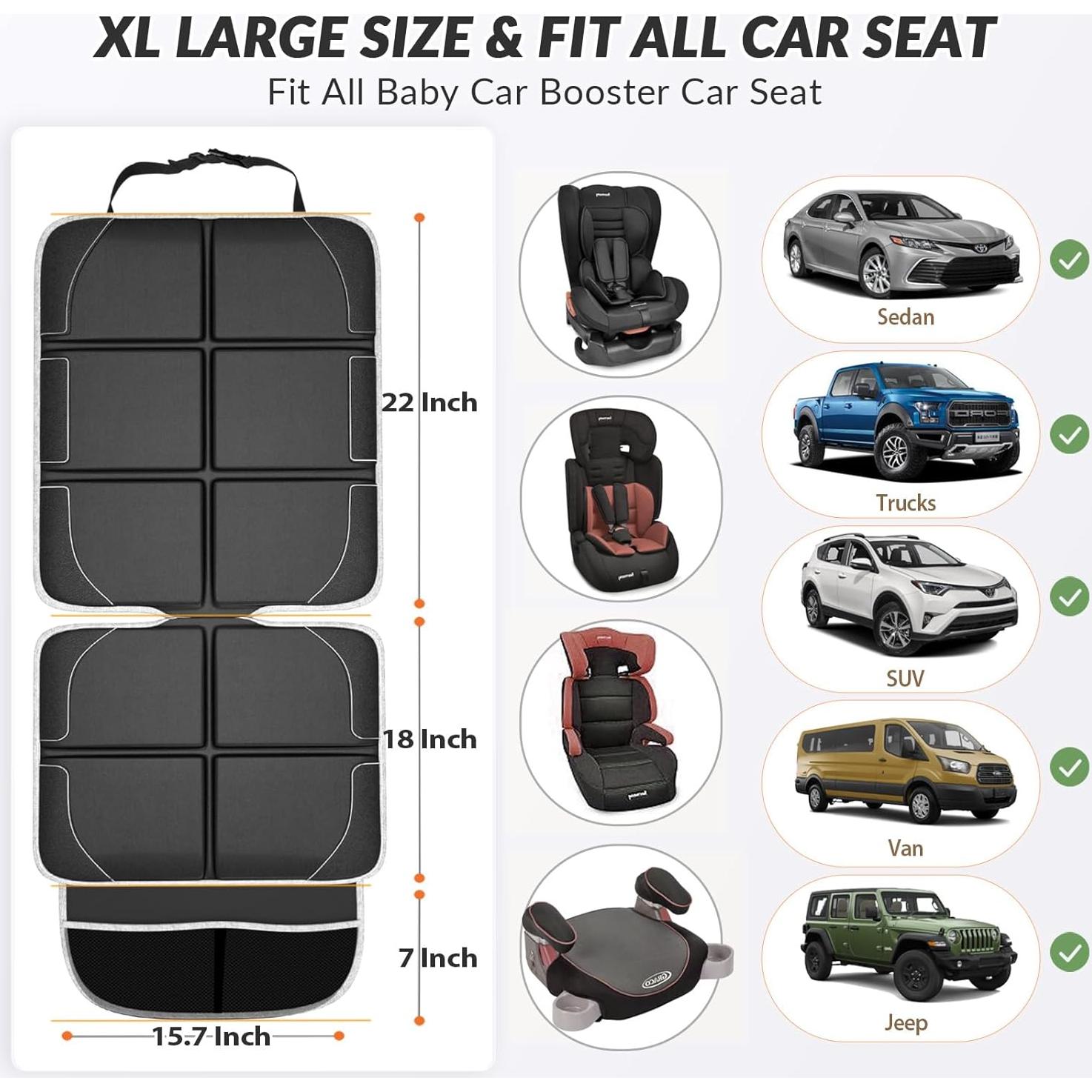 Protector de Asiento de Coche Gimars XL Impermeable 600D
