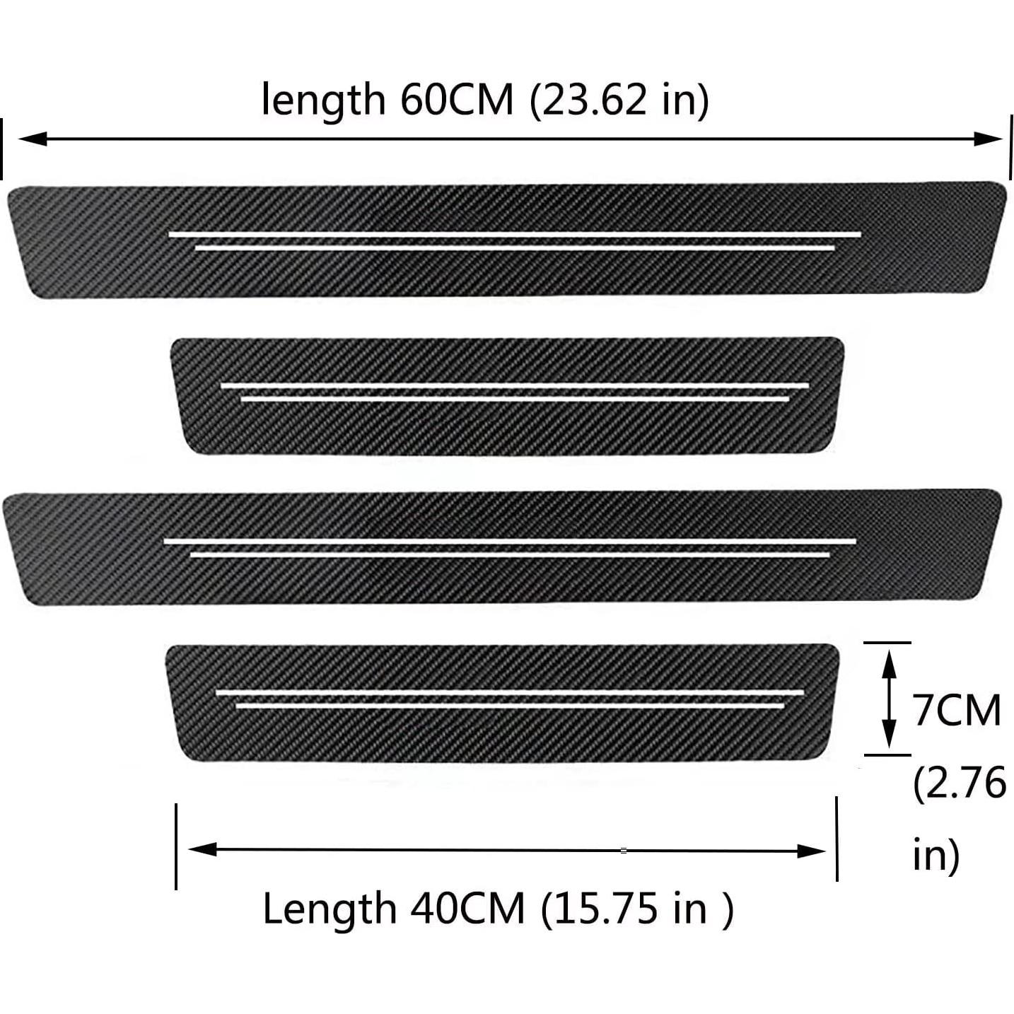 Protector de Umbral de Puerta TACOPETS 9PC Negro Universal