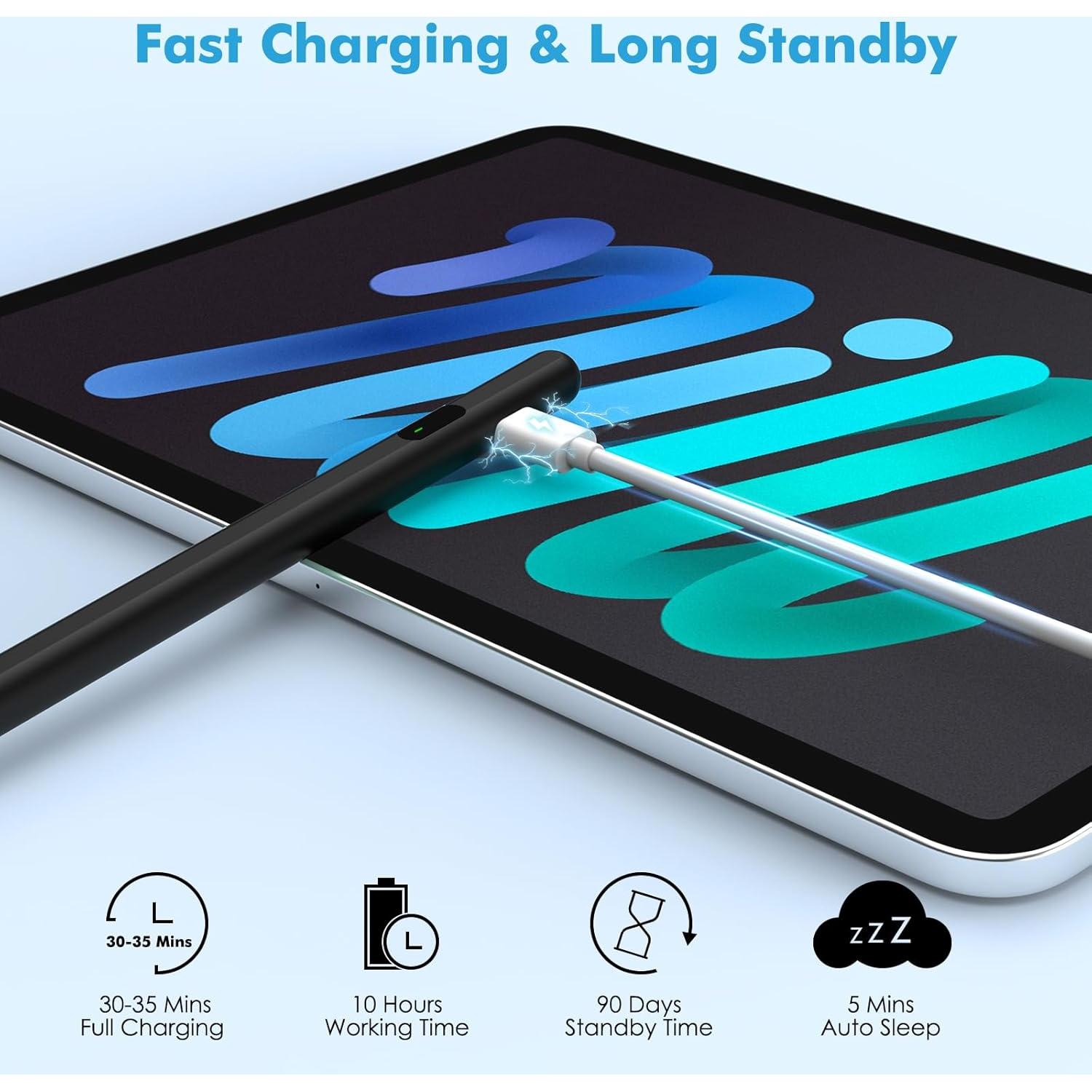 Bolígrafo Stylus MoKo Negro para Pantalla Táctil Universal