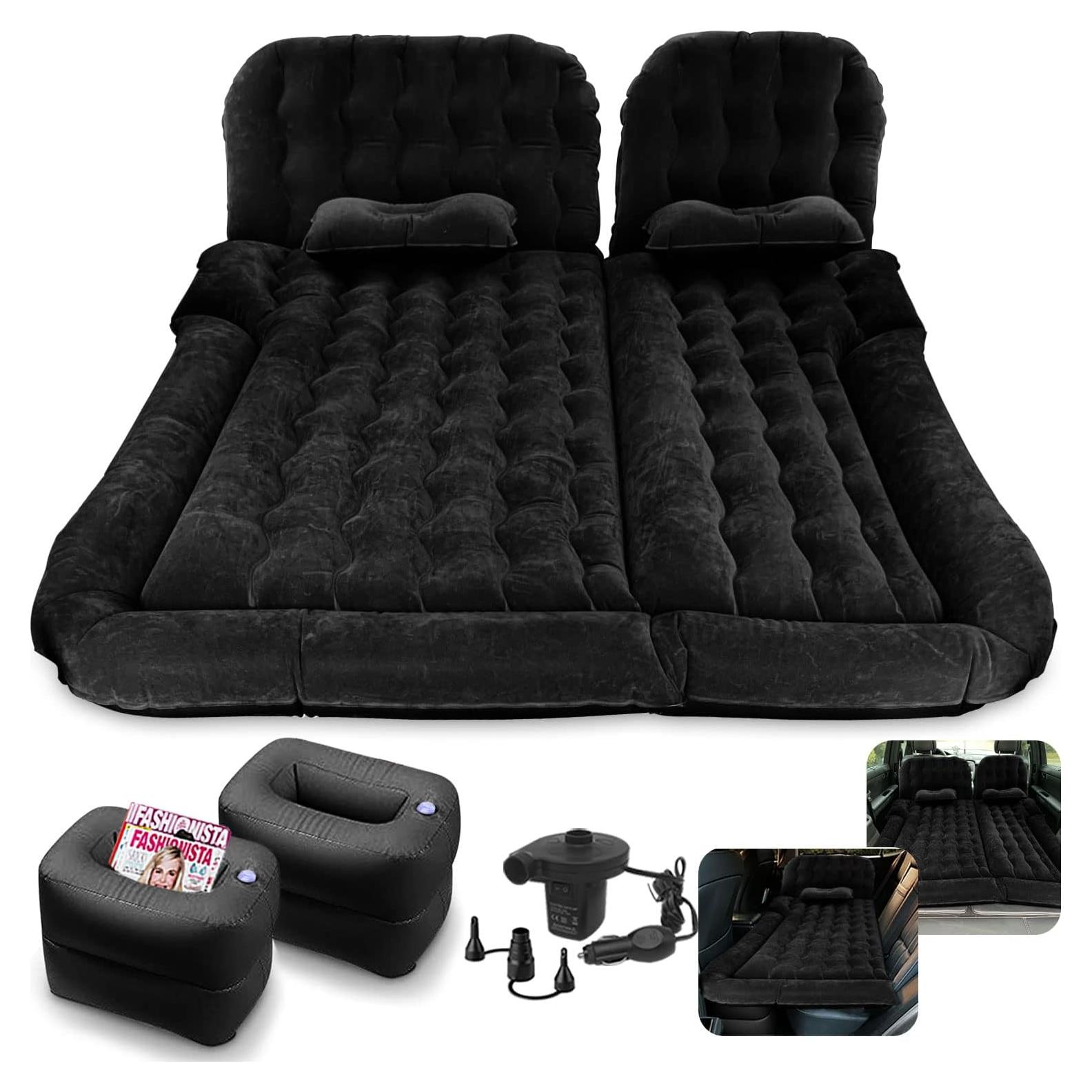 Colchón de aire SUV Byomostor 3 en 1 con bomba eléctrica