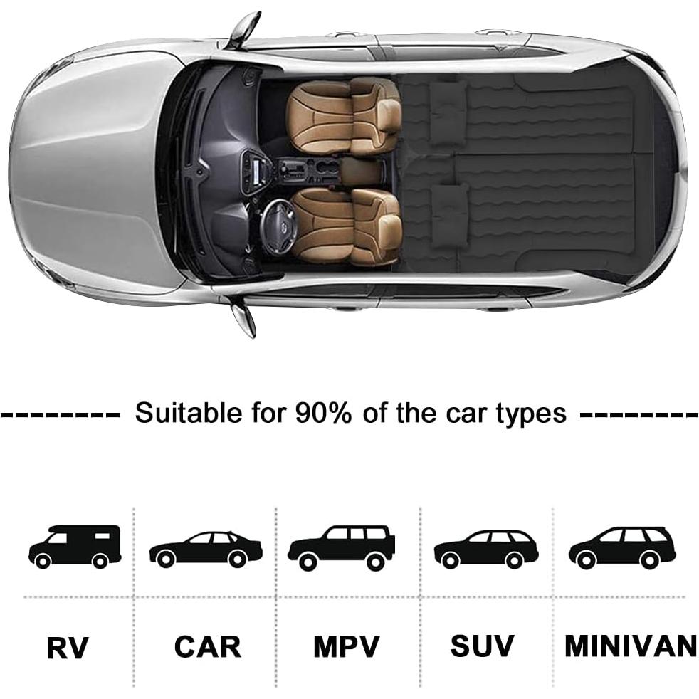 Colchón de aire SUV Byomostor 3 en 1 con bomba eléctrica