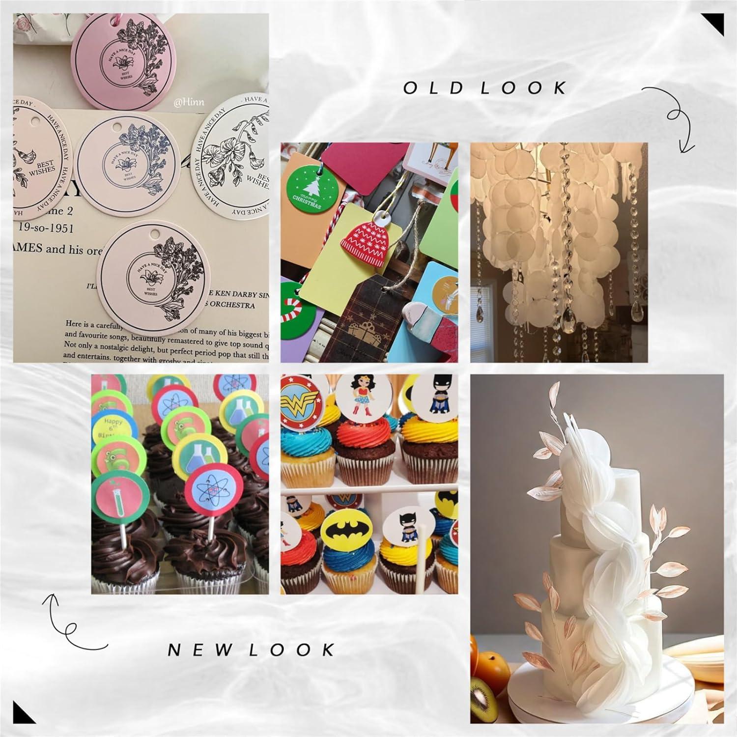 Perforadora Circular 1 Pulgada QIQQIKIN para Manualidades