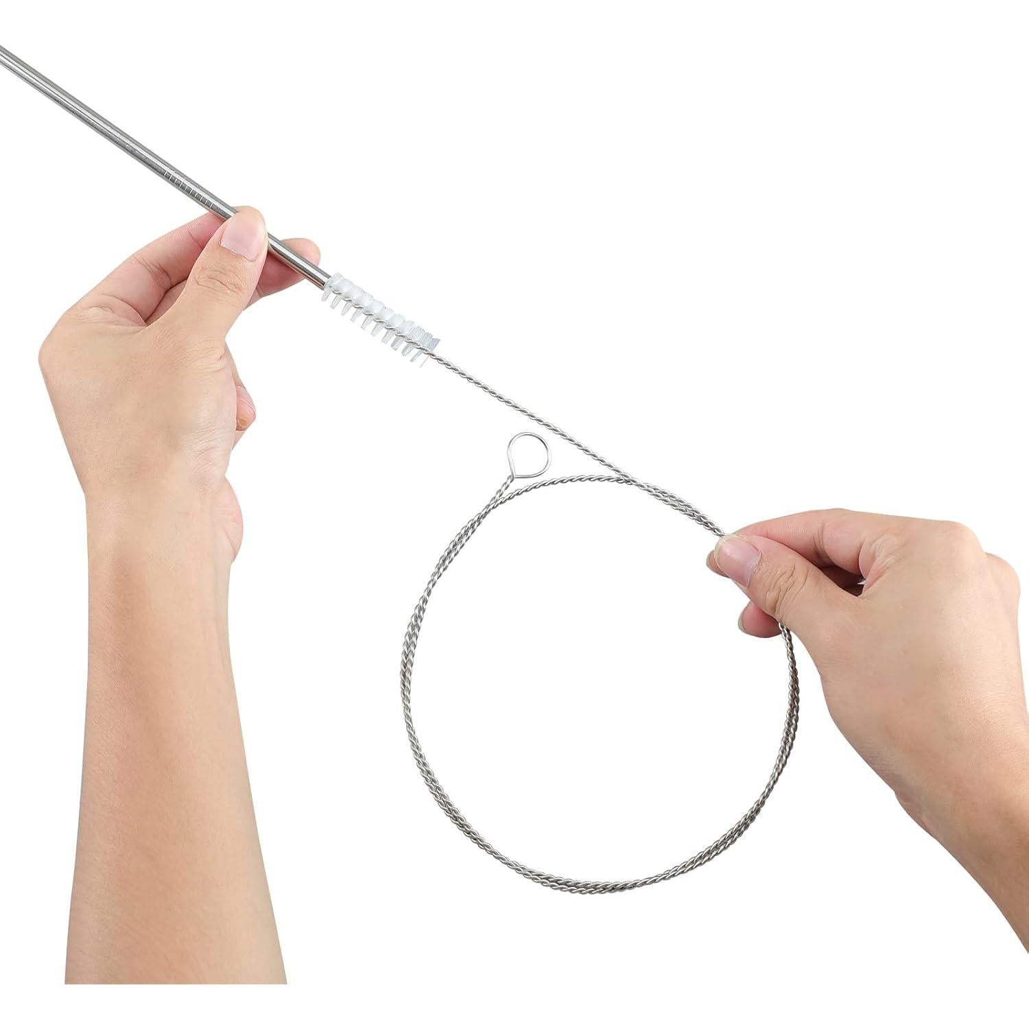 Cepillo Limpiador de Pajitas FOLUNUE 101.6 cm 4PCS Multifuncional