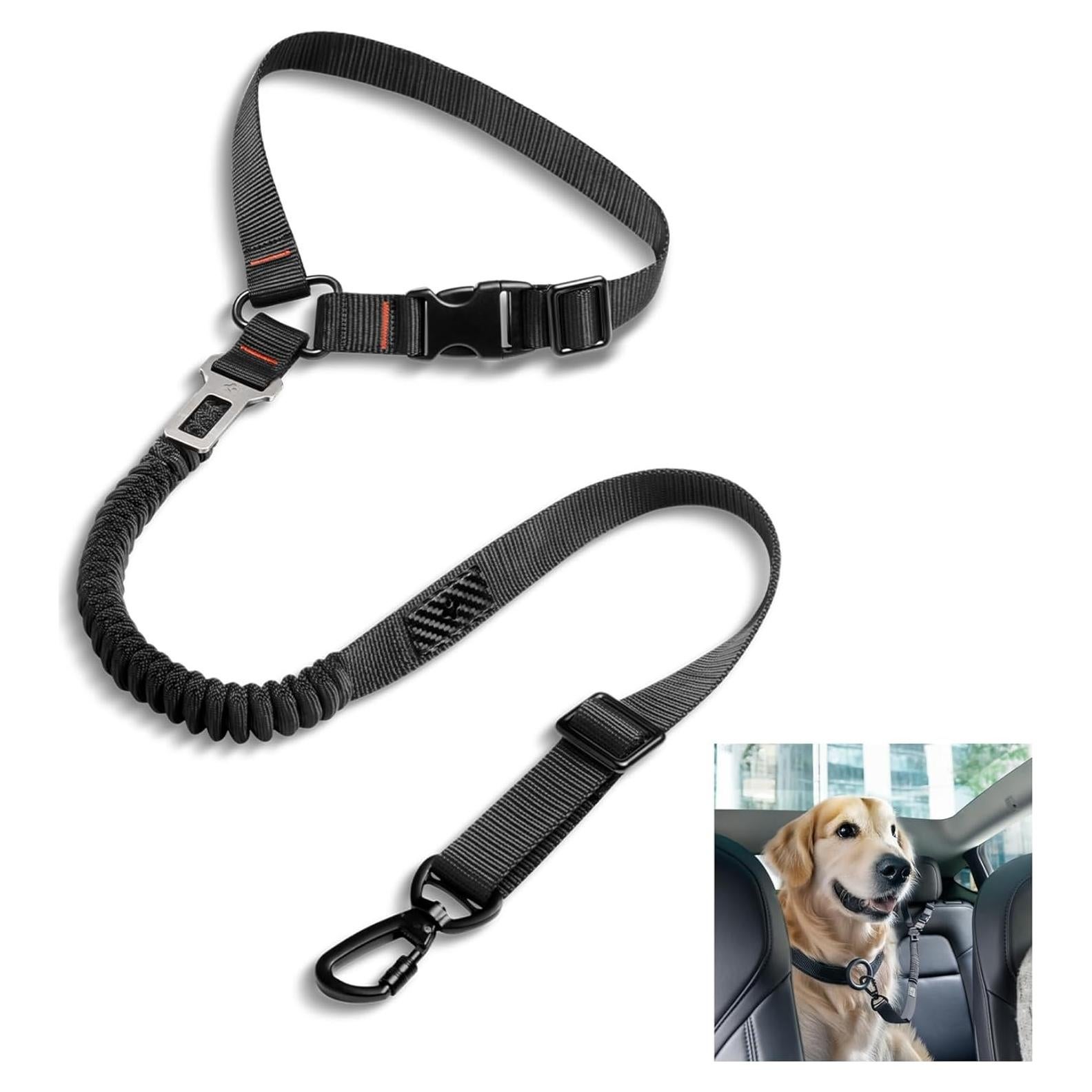 Cinturón de Seguridad Retráctil Spigen para Mascotas 2-en-1