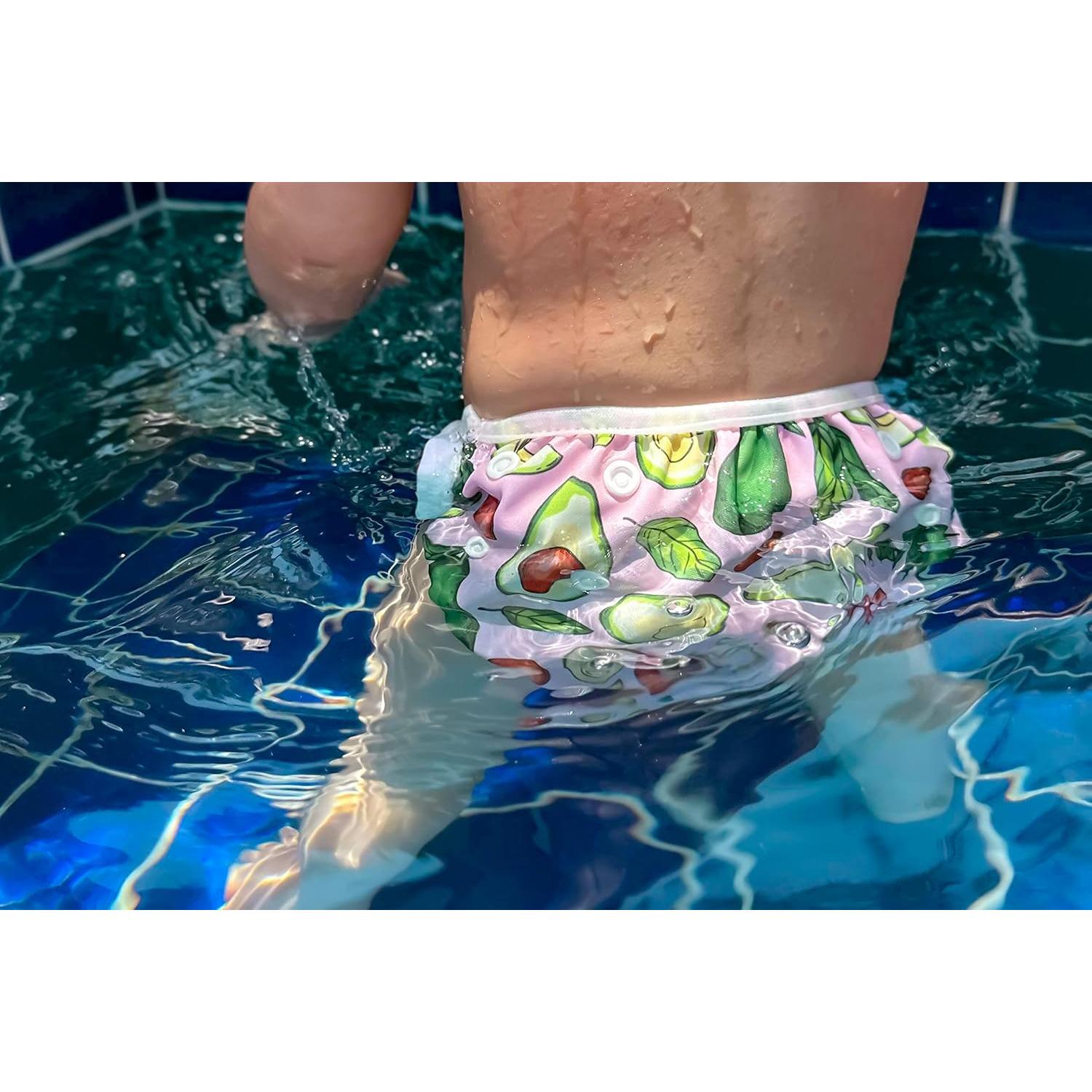 Pañales de Natación Reutilizables Bambi & Boo N-6 Ajustables