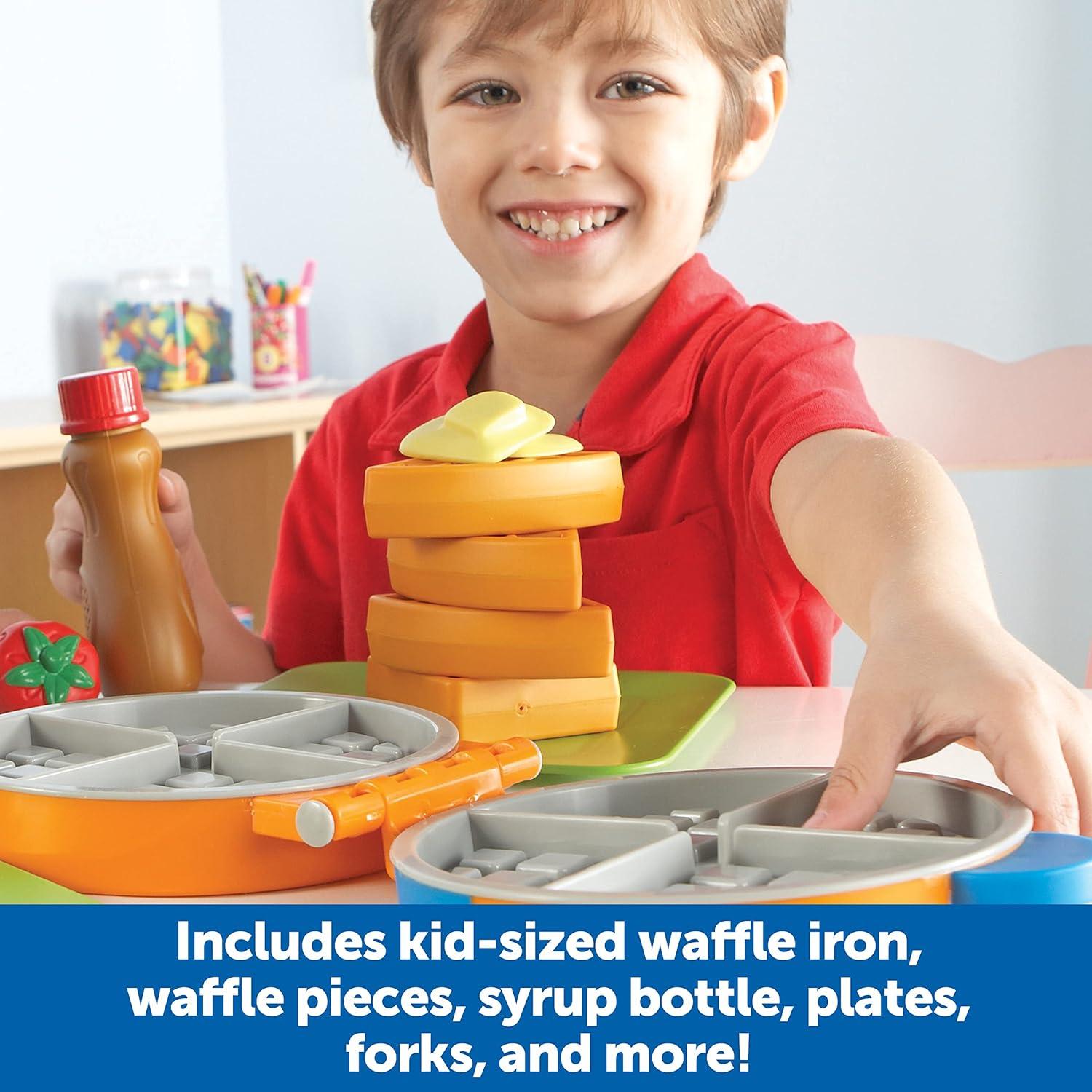Juego de Comida Simulada Learning Resources Hora de Waffles 14 Piezas
