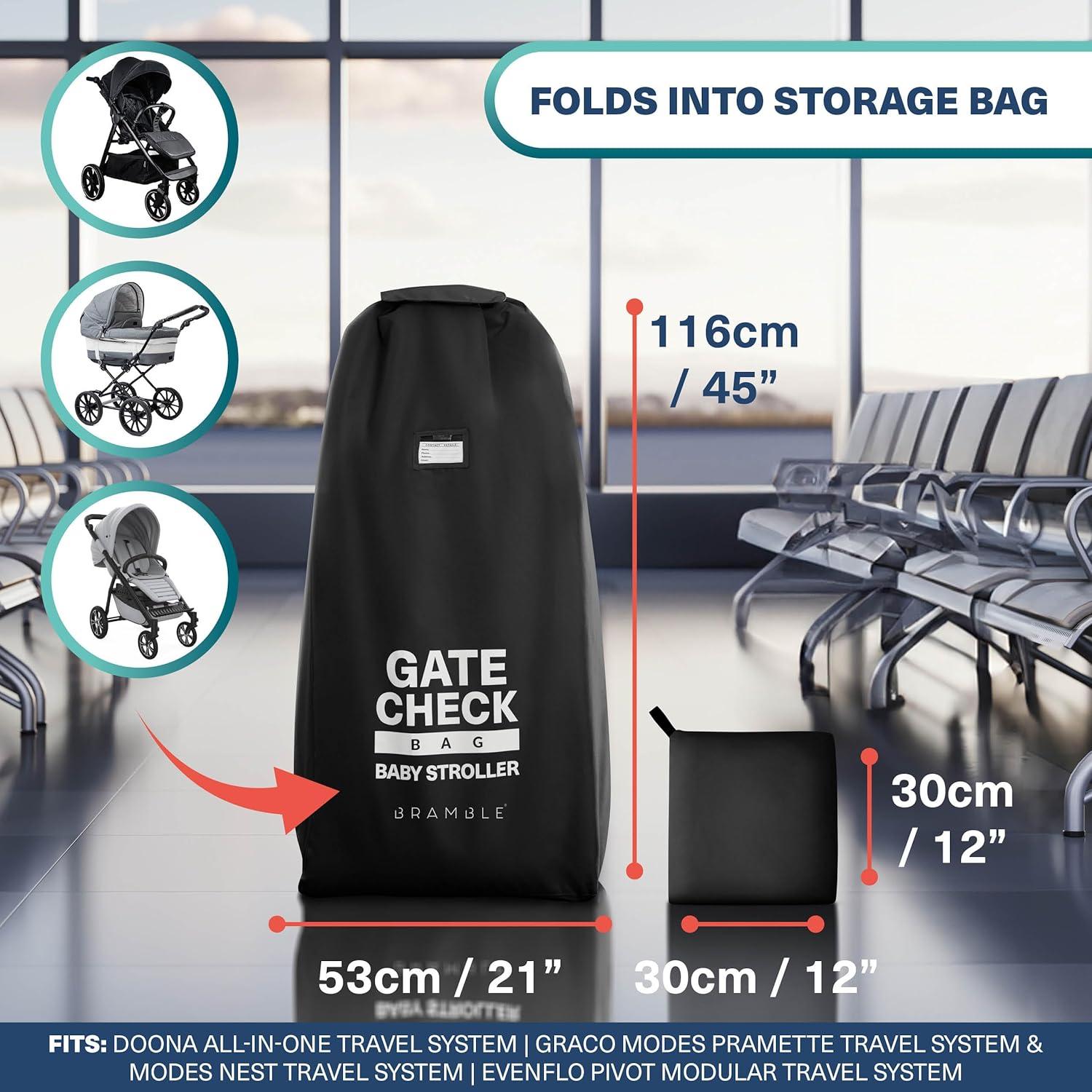 Bolsa de Viaje para Cochecito Bramble Impermeable 116x53cm