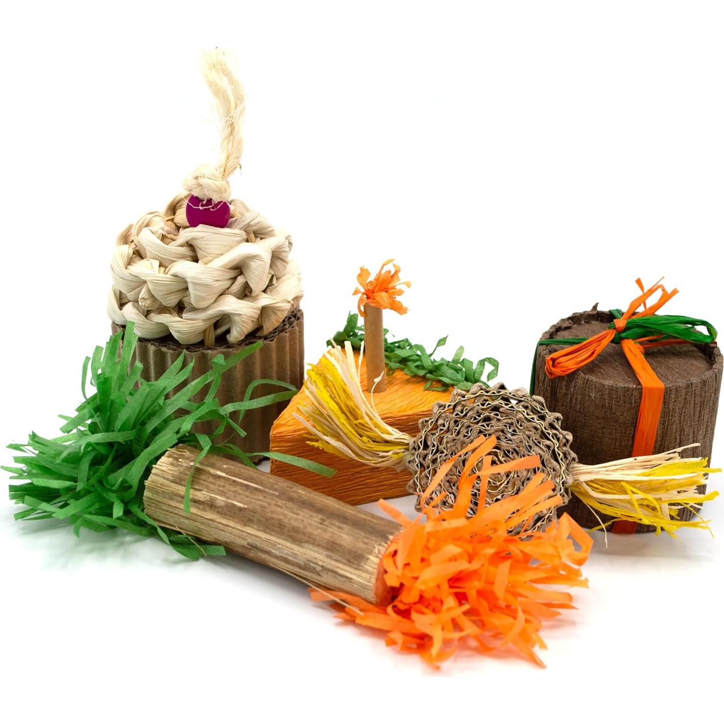 Paquete de Fiesta de Cumpleaños Oxbow para Mascotas - 5 Masticables Naturales