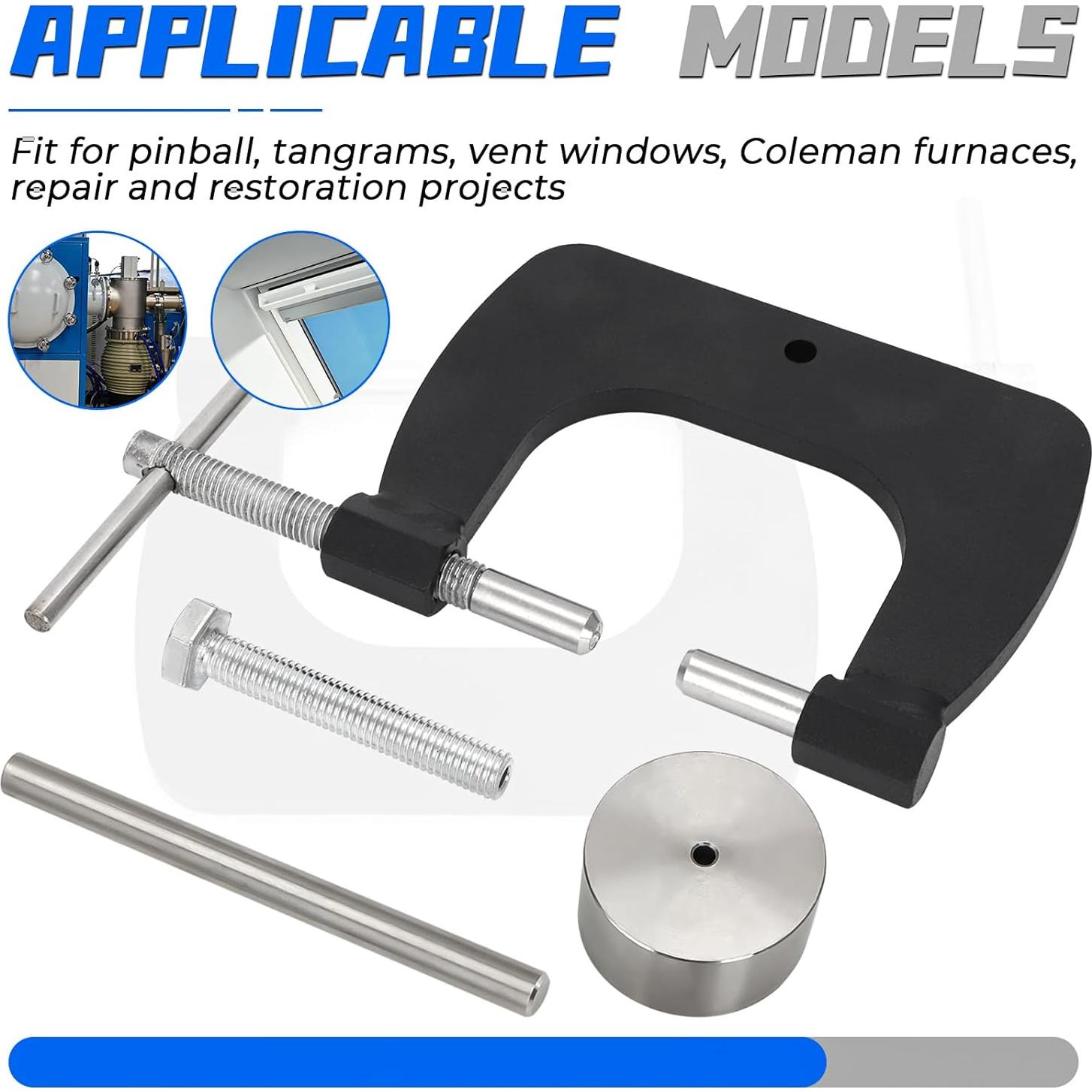 Kit de Remaches Semi Tubulares Foruly 50 Piezas para Reparación