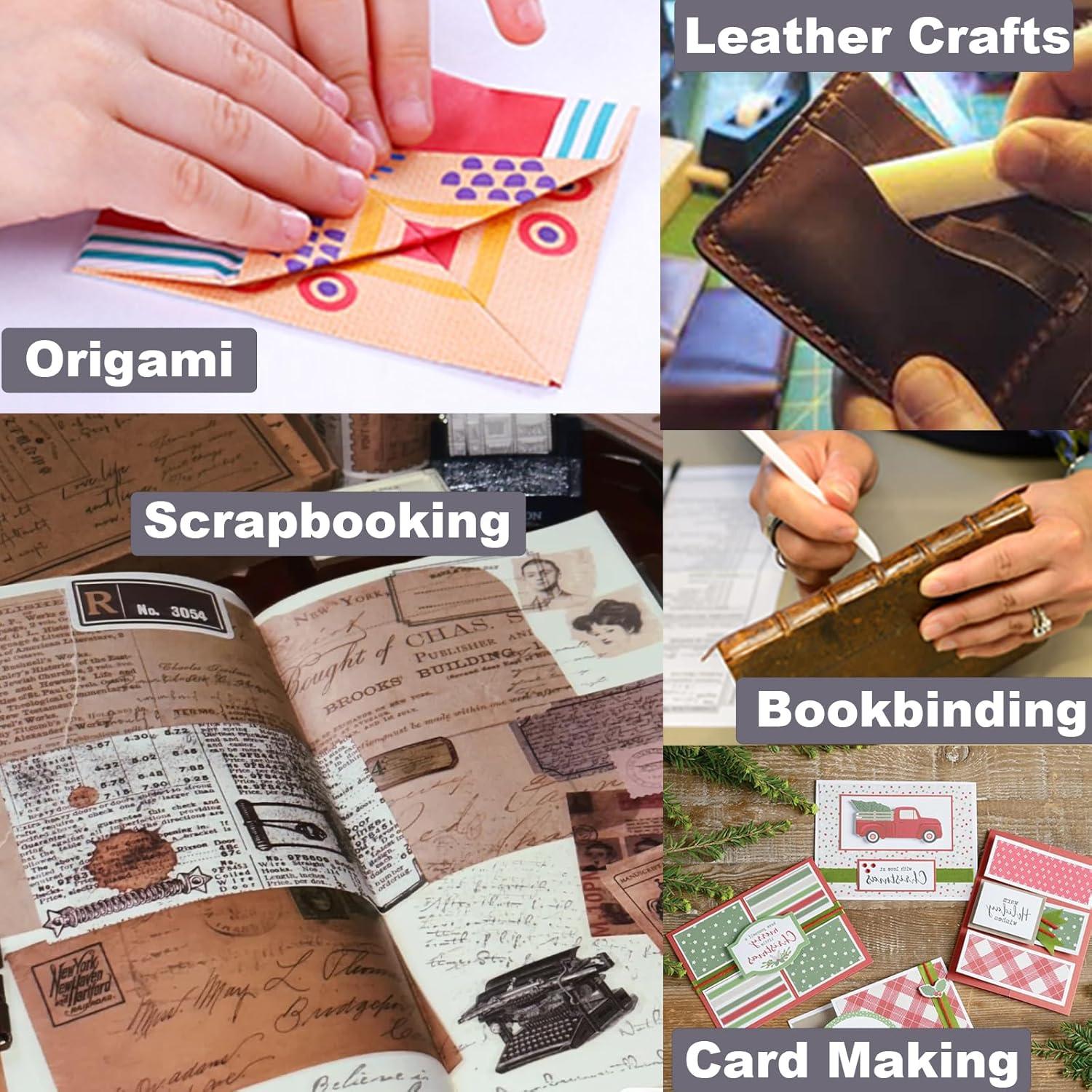 Carpeta de Hueso Genuino VENCINK para Manualidades 15.24 cm