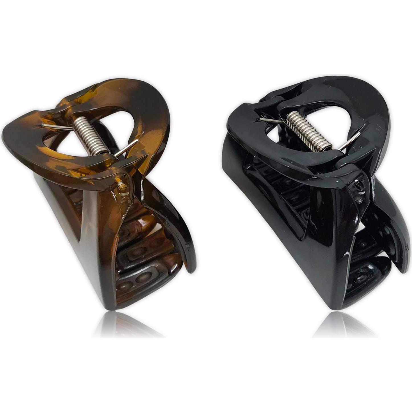 Pinzas de sujeción Scunci No-Slip Grip 5.5 cm - 2 unidades