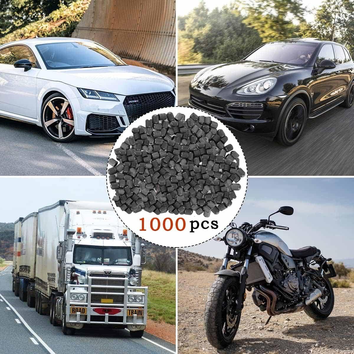 1000 Tapones de Válvula de Neumático Z-oneMart Universales