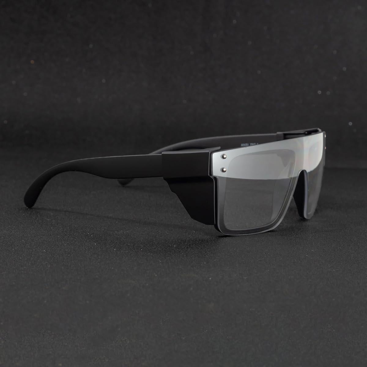 Gafas de Seguridad Fotoquímicas UV400 Negro Mate ANSI Z87