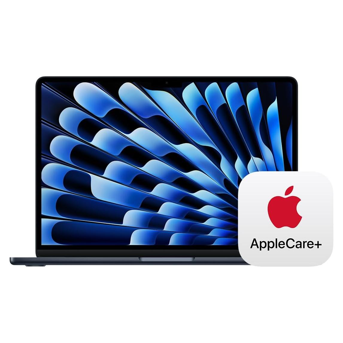 Apple MacBook Air 2025 13.6" M4 16GB 256GB SSD Medianoche con AppleCare+