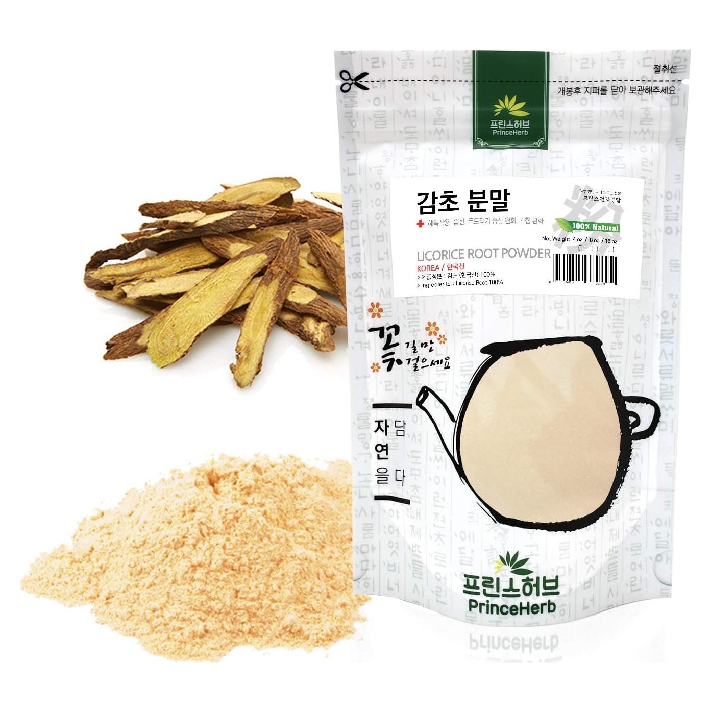 Polvo de Raíz de Regaliz 100% Natural Prince Herb 226g