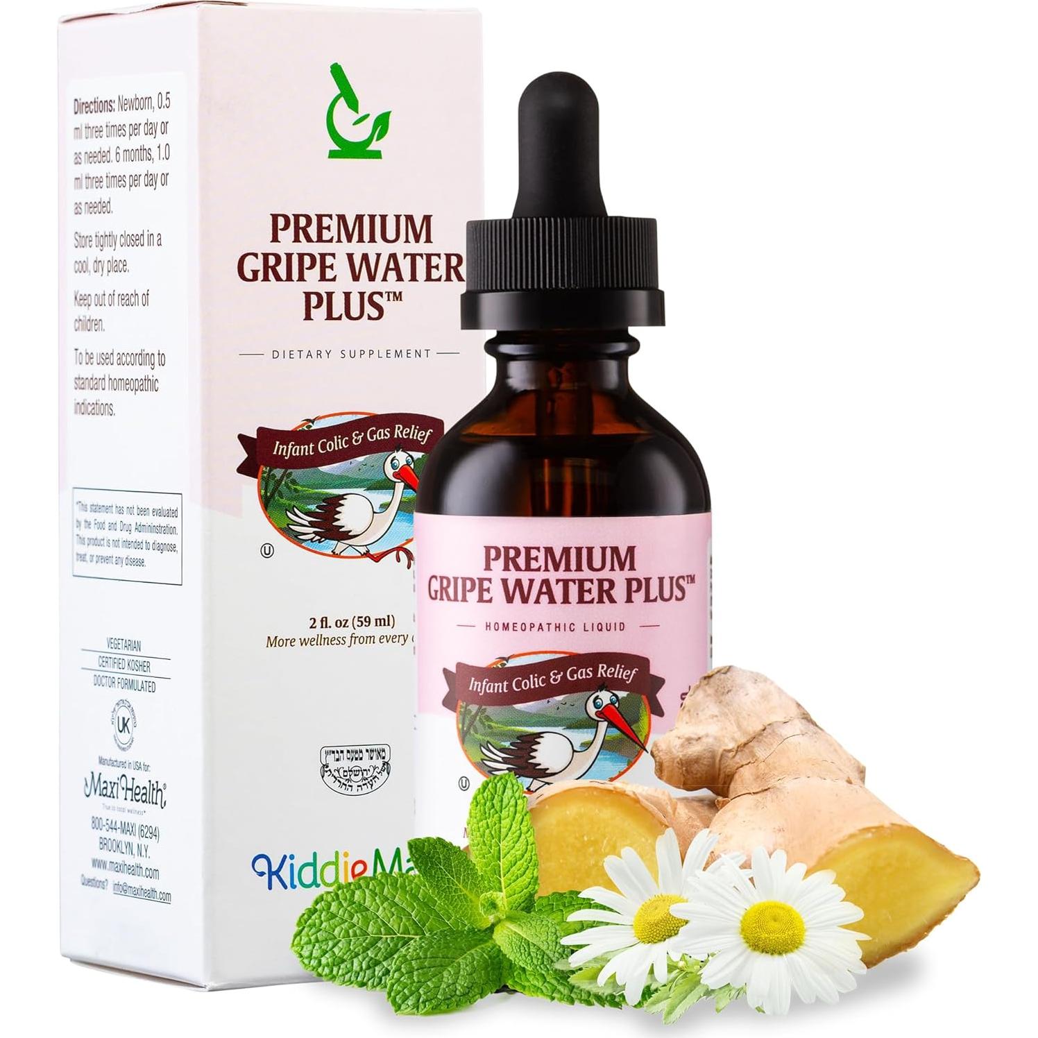 Agua para Gripe Bebés Maxi Health 59 mL - Alivio Rápido