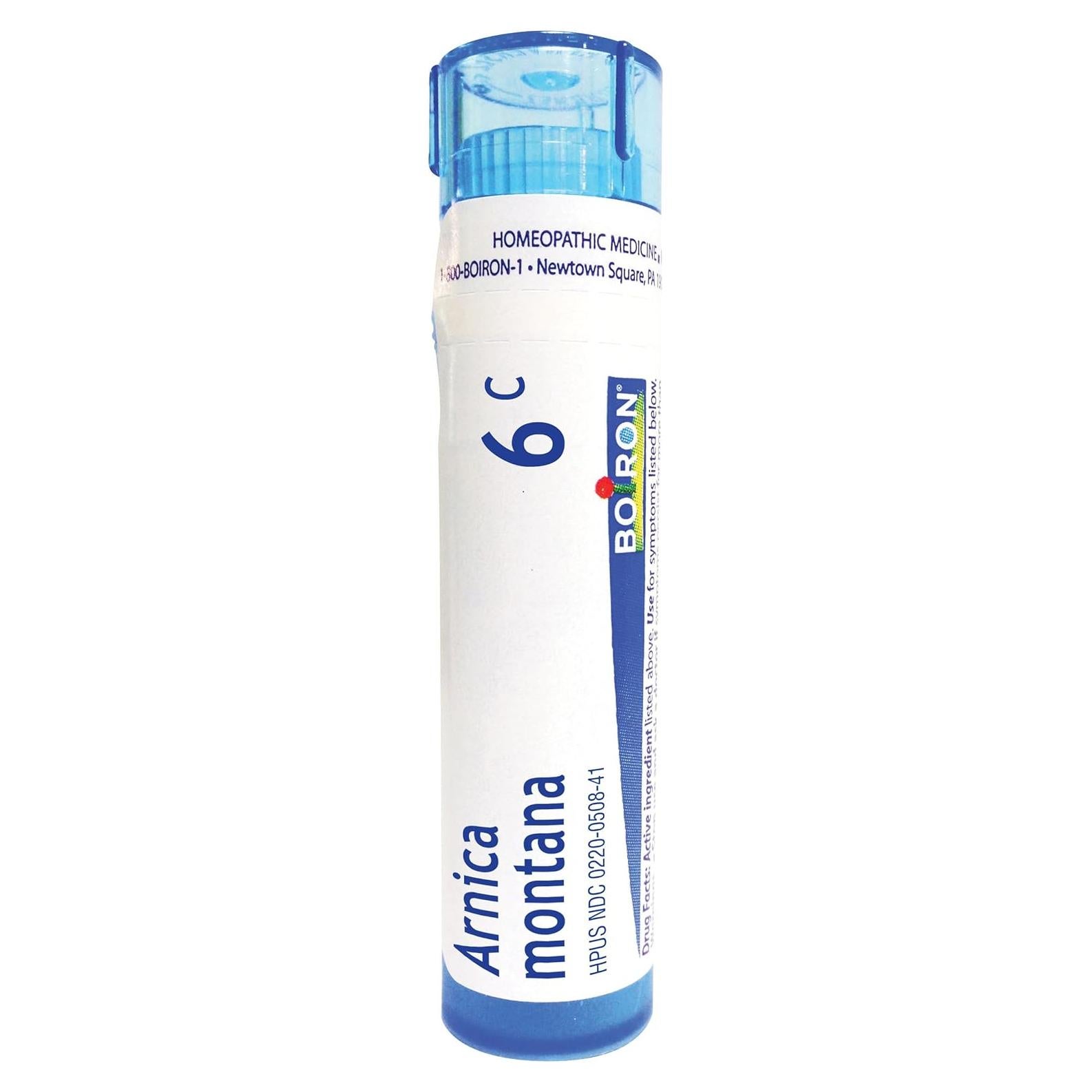 Gránulos Homeopáticos Boiron Árnica Montana 6C - 5 Tubos de 80