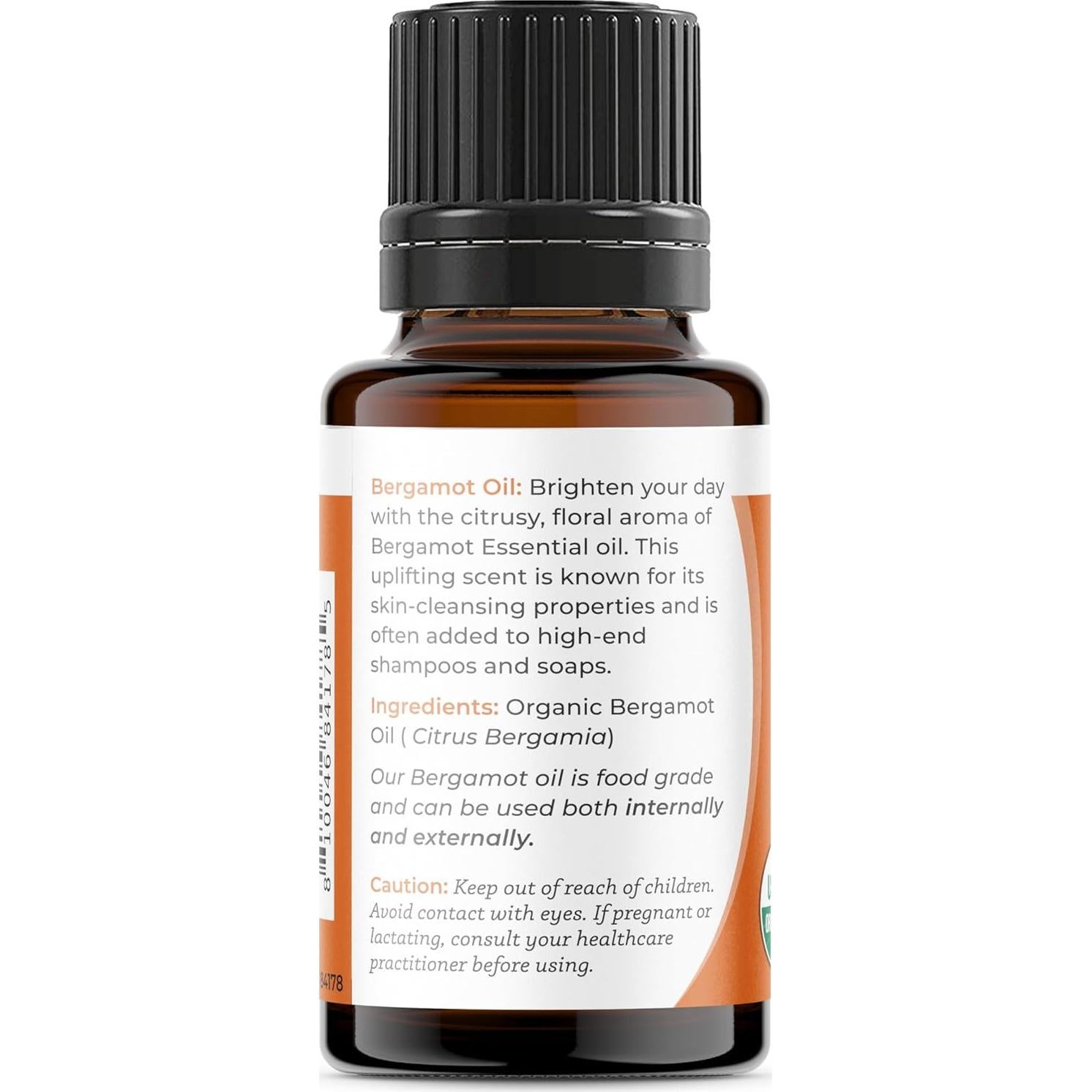 Aceite Esencial de Bergamota Viva Doria 15 mL Orgánico Certificado