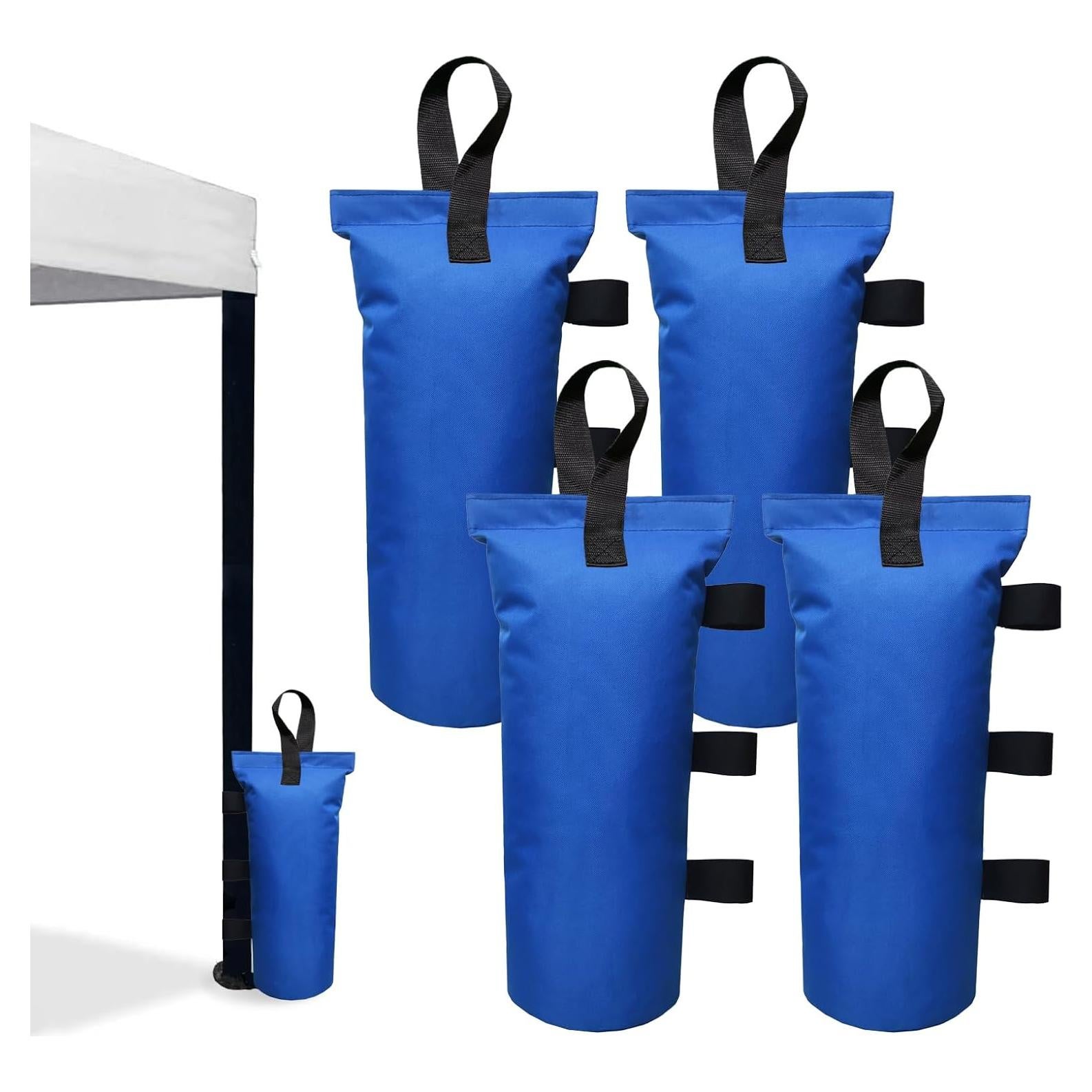 Juego de 4 Bolsas de Peso D&ONEHOS para Carpa Azul 54 kg