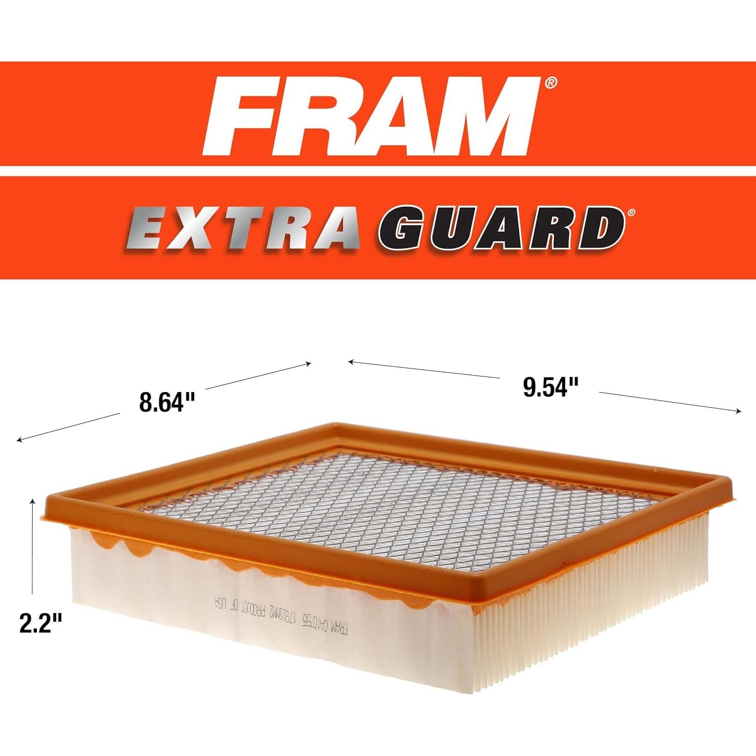 Filtro de Aire FRAM Extra Guard CA10755 para Lexus y Toyota