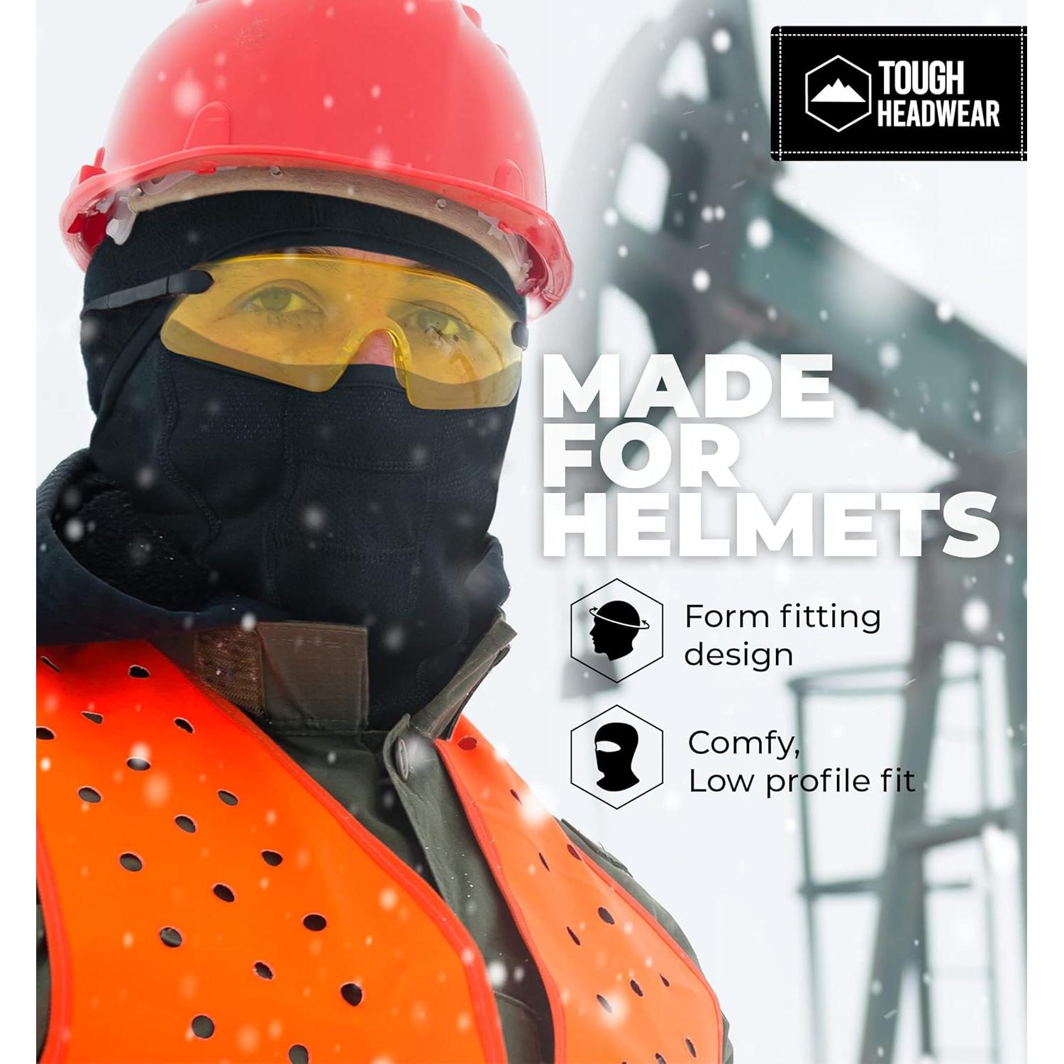 Balaclava de forro polar Tough Headwear para clima frío