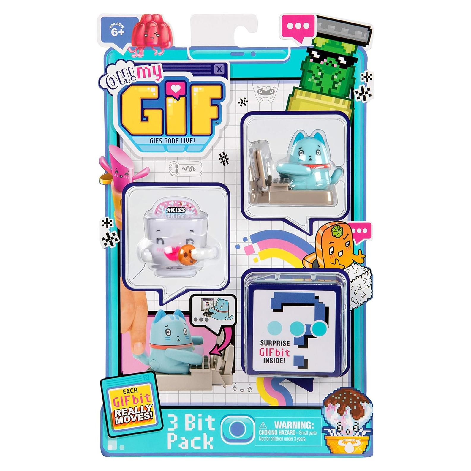 OH! MY GIF Paquete Gatos Teclando - 3 GIFs Divertidos