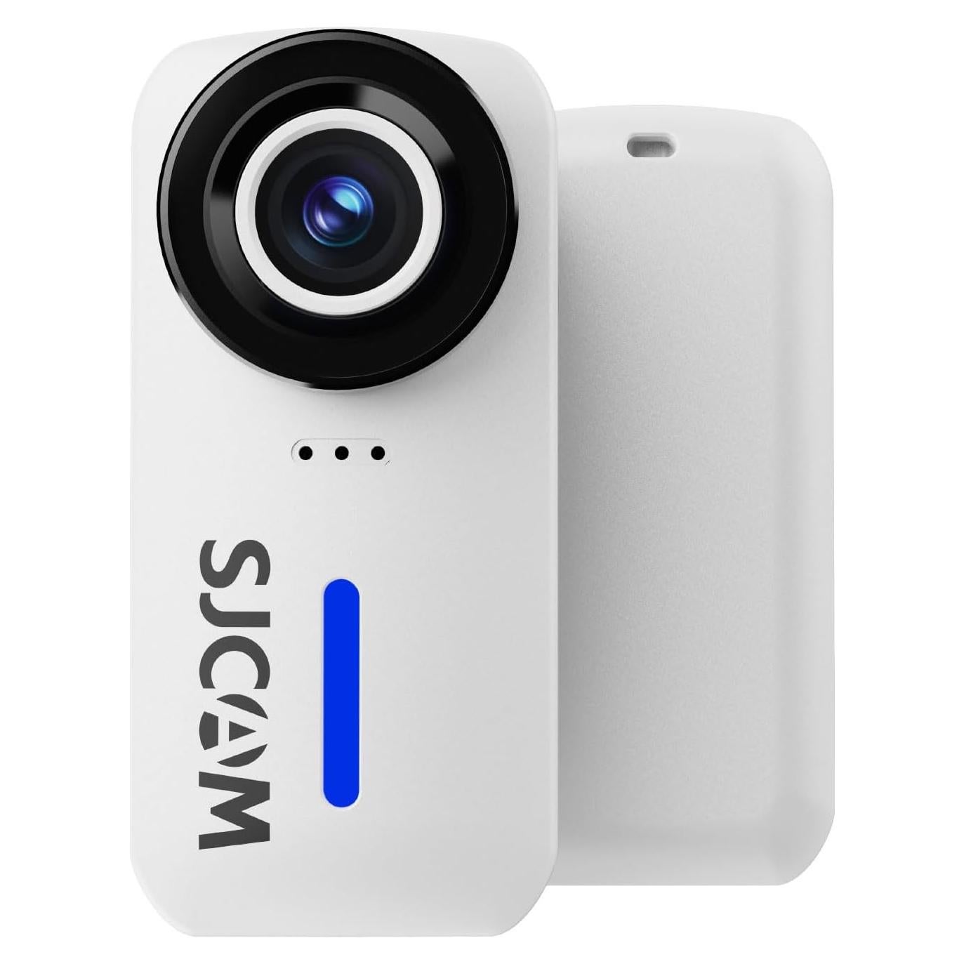 Cámara de acción SJCAM Pocket 4K, estabilización 6 ejes, blanca