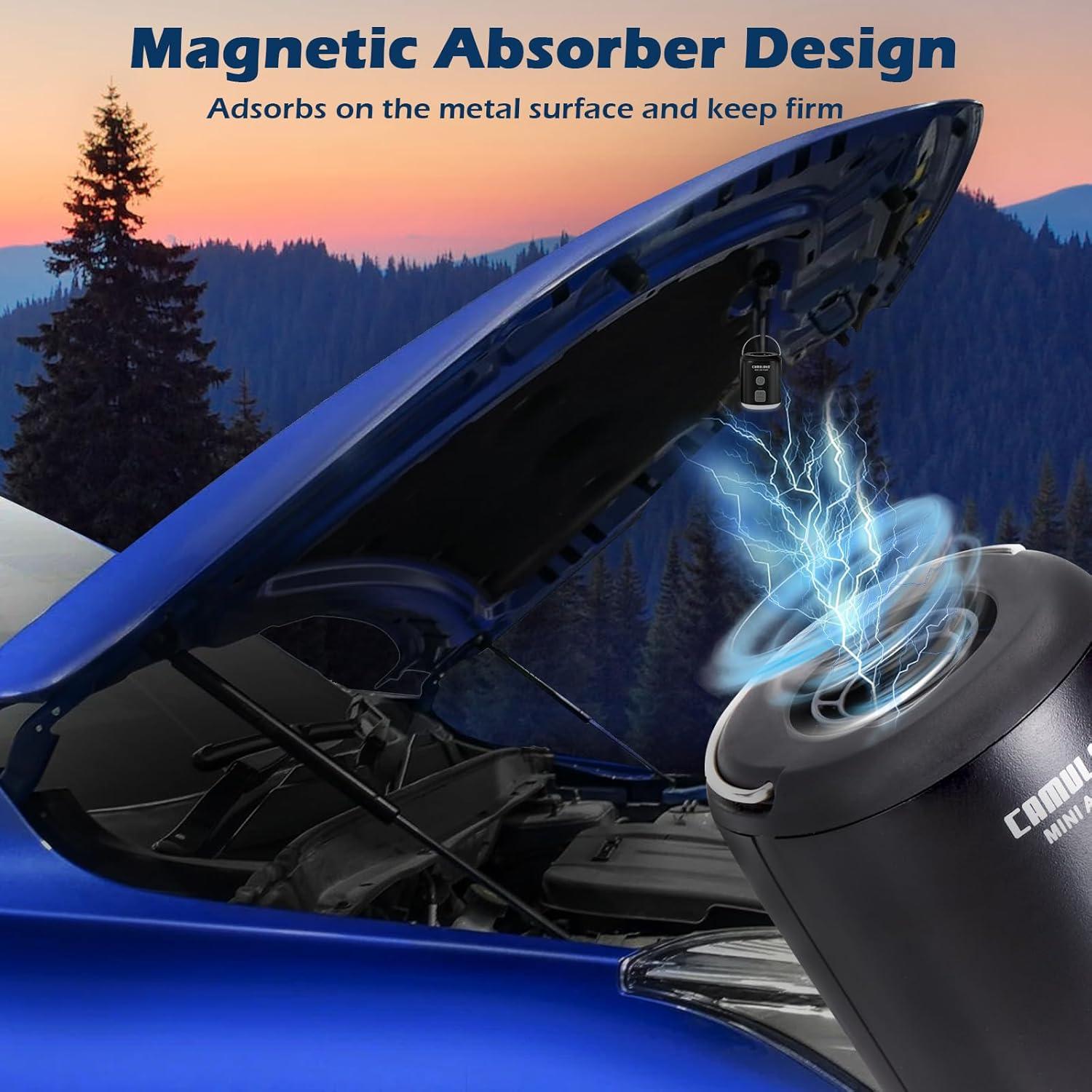 Bomba de Aire CAMULAND Mini Recargable 1400mAh para Inflables